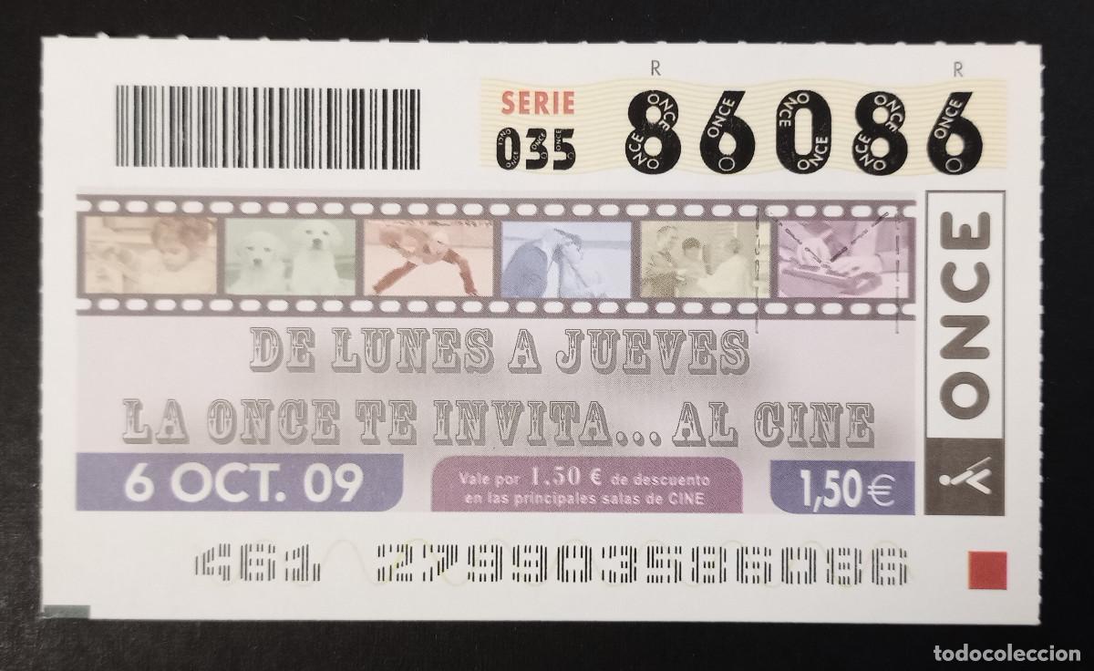 Cupones ONCE: CUP&Oacute;N ONCE - 6-OCTUBRE-2009 - DE LUNES A JUEVES LA ONCE TE INVITA AL ... CINE