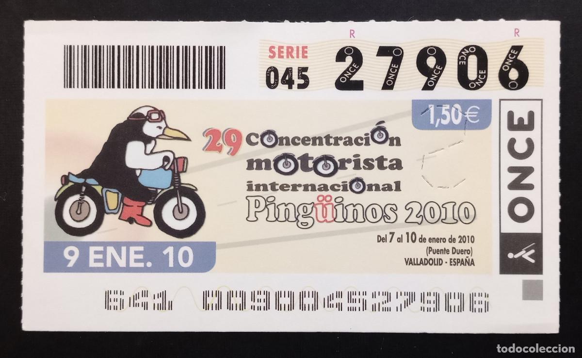Cupones ONCE: CUP&Oacute;N ONCE - 9-ENERO-2010 - PING&Uuml;INOS 2010 - Foto 1