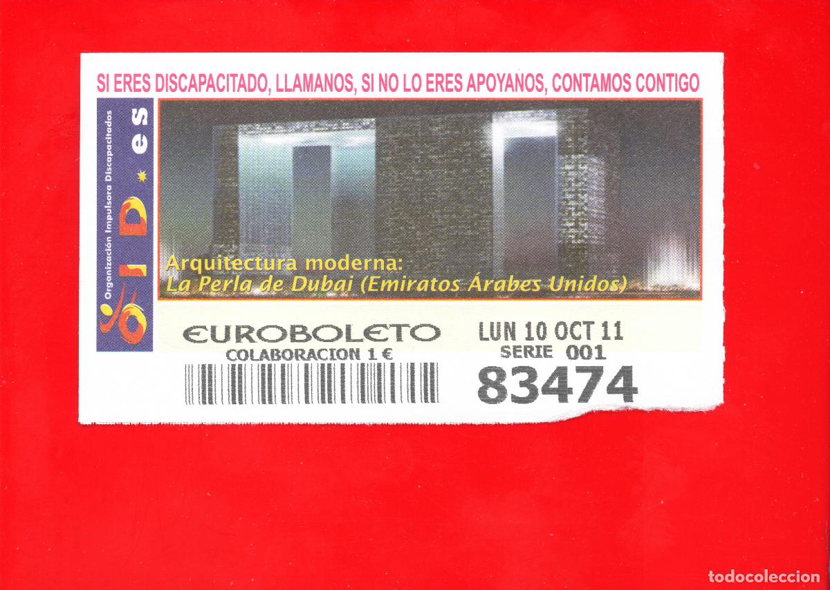 Cupones ONCE: Cup&oacute;n OID 2011 Arquitectura Moderna-L01 - Foto 1