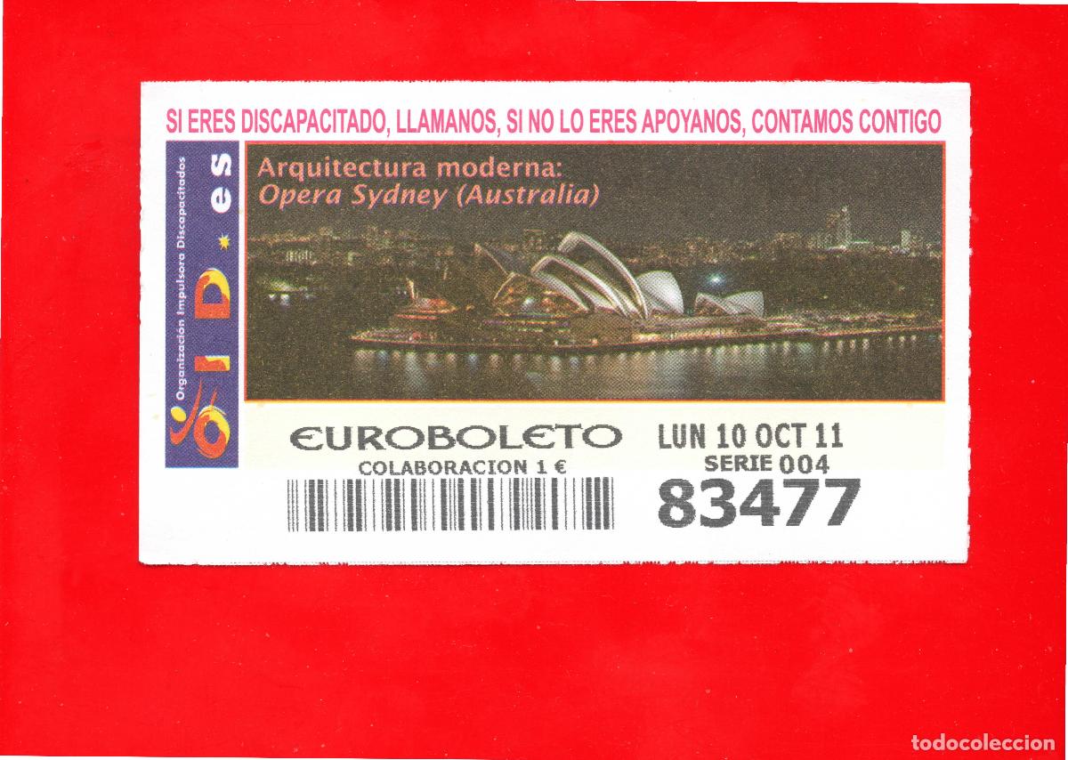 Cupones ONCE: Cup&oacute;n OID 2011 Arquitectura Moderna-L04 - Foto 1