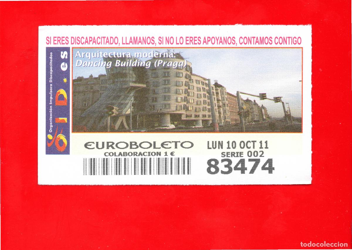 Cupones ONCE: Cup&oacute;n OID 2011 Arquitectura Moderna-L02 - Foto 1