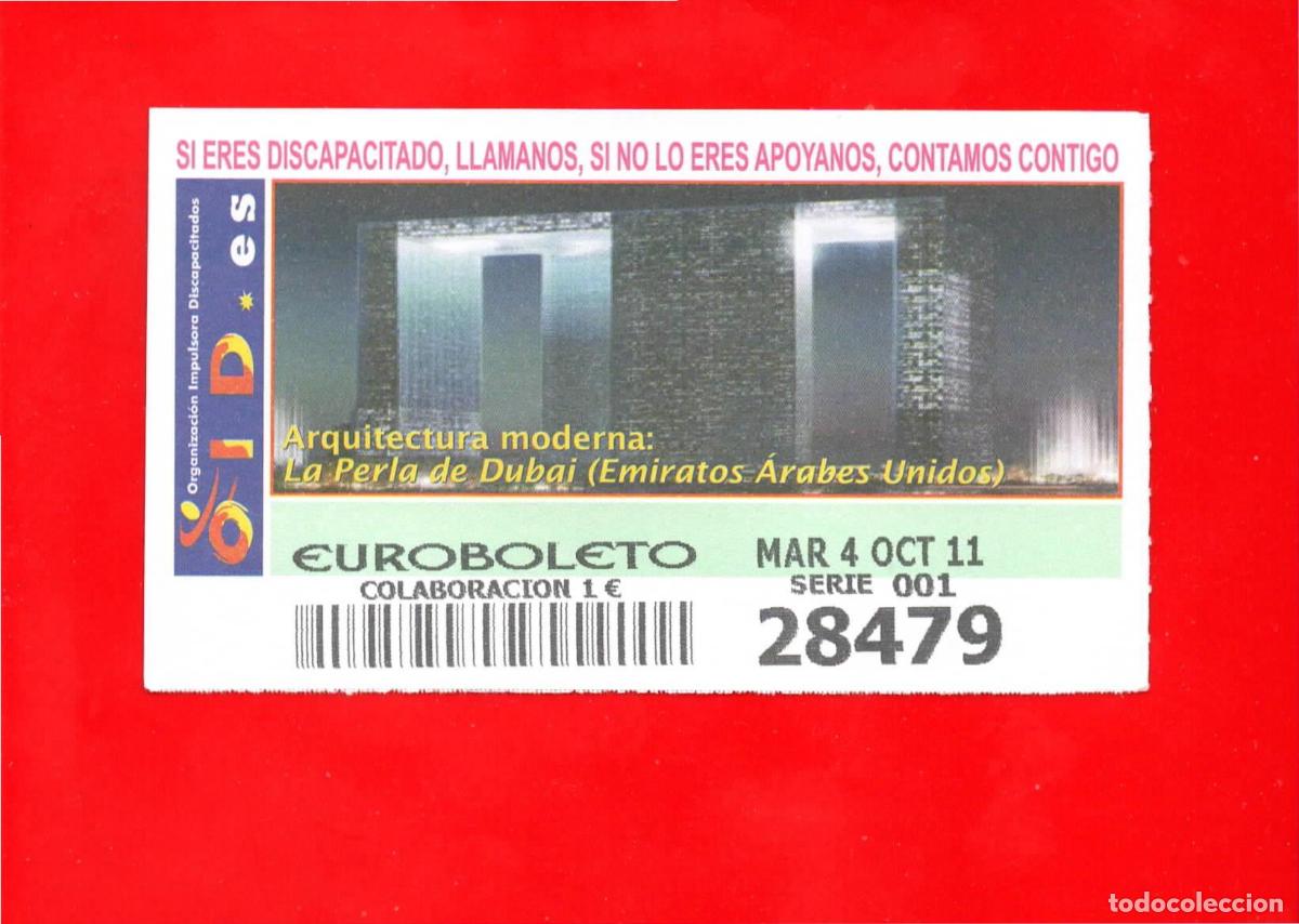 Cupones ONCE: Cup&oacute;n OID 2011 Arquitectura Moderna-M01 - Foto 1