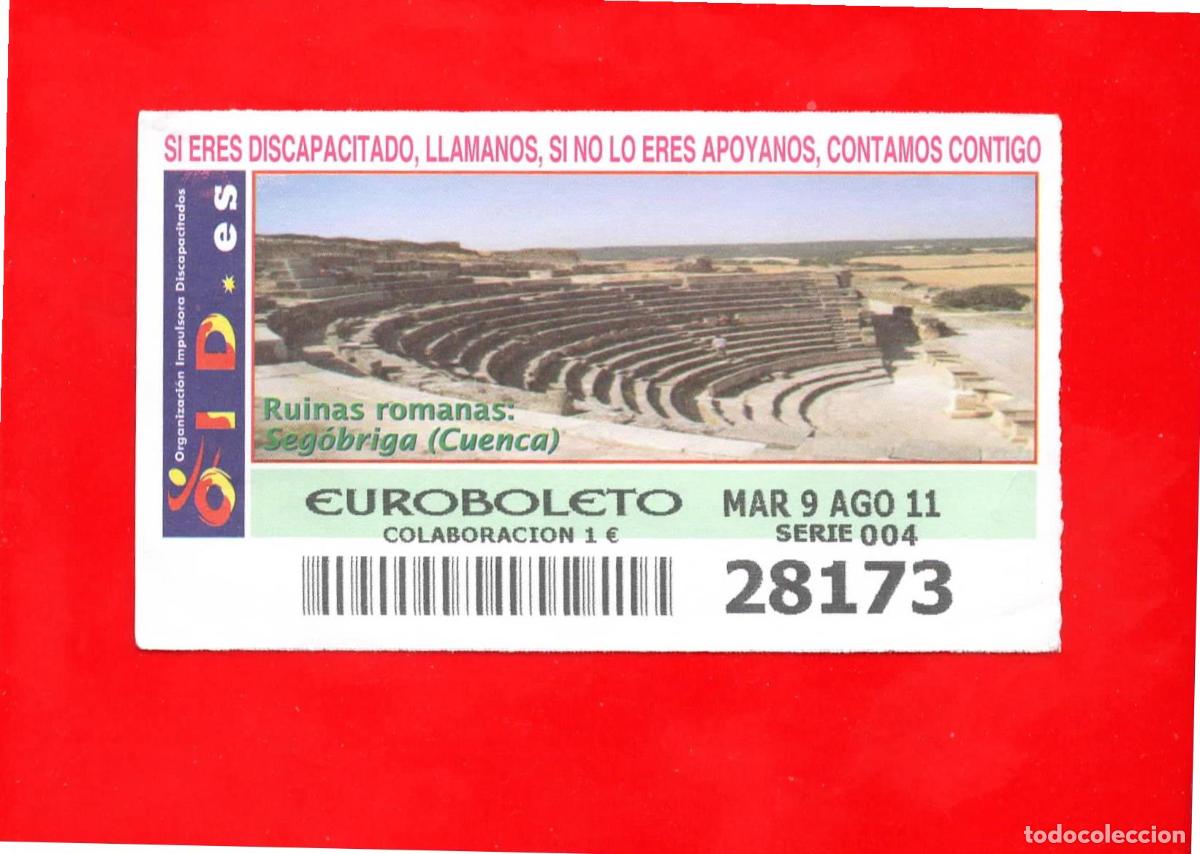 Cupones ONCE: Cup&oacute;n OID 2011 Ruinas Romanas-M04 - Foto 1
