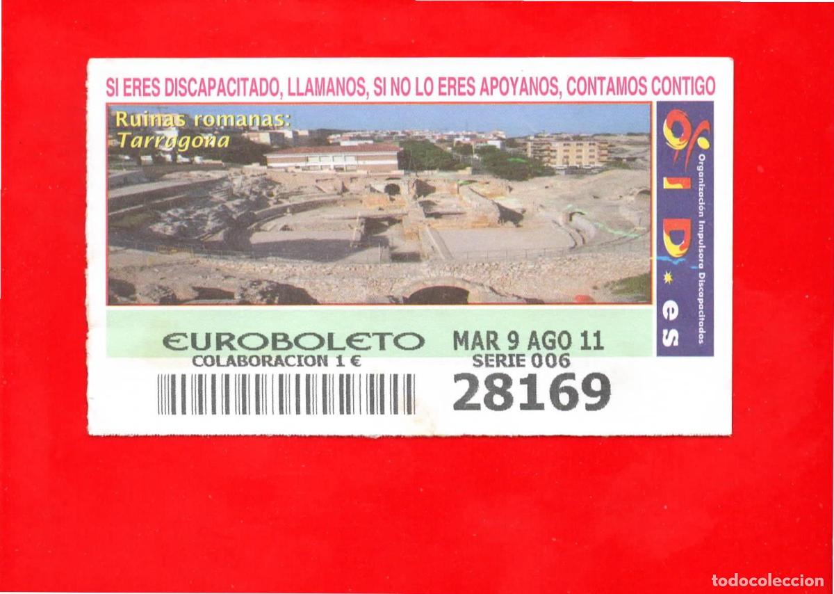 Cupones ONCE: Cup&oacute;n OID 2011 Ruinas Romanas-M06 - Foto 1