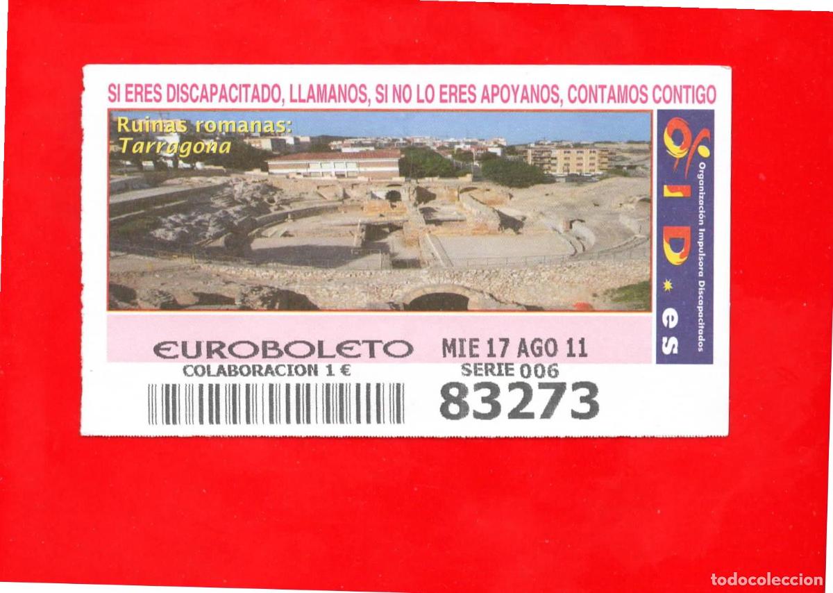 Cupones ONCE: Cup&oacute;n OID 2011 Ruinas Romanas-X06 - Foto 1