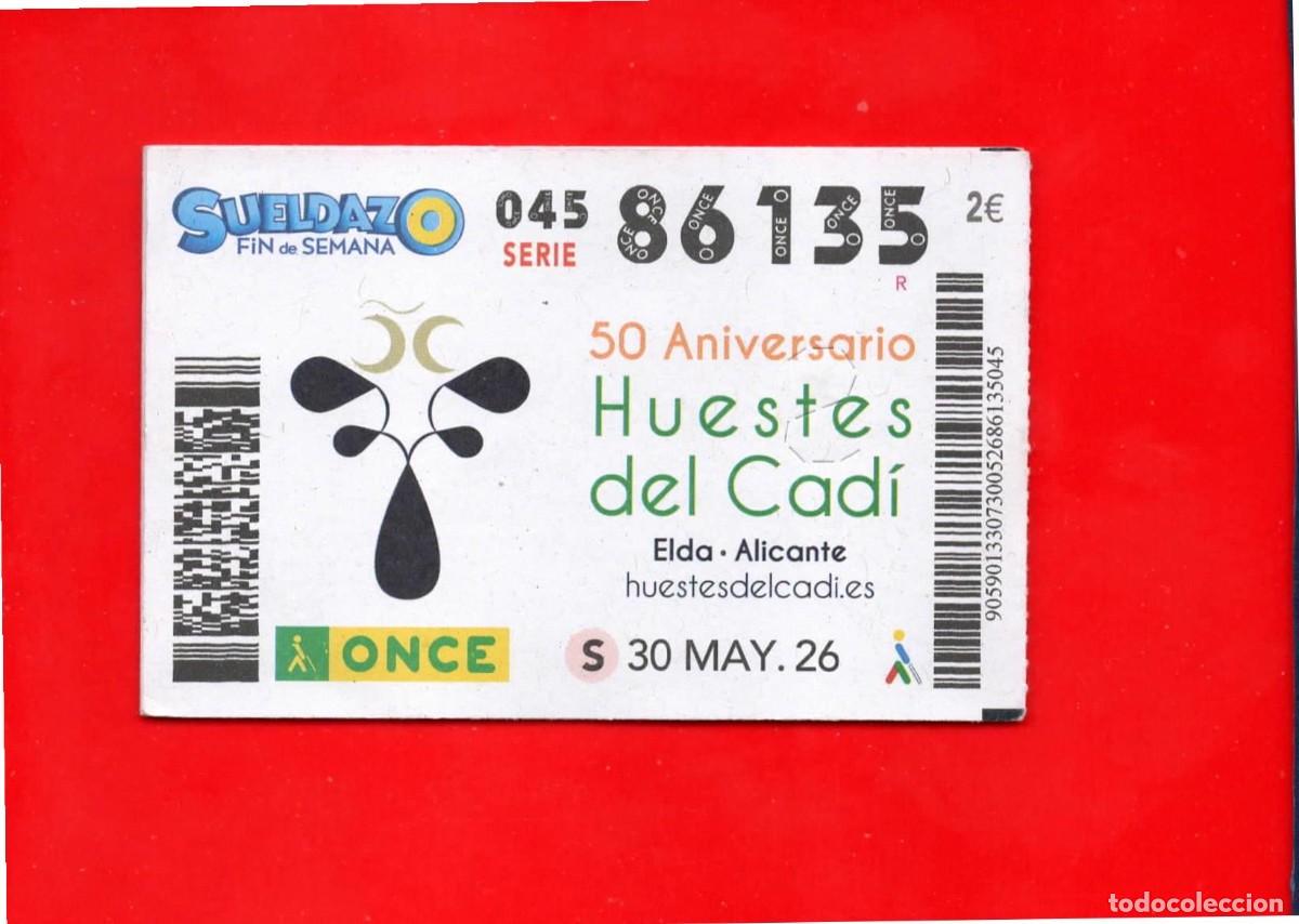Cupones ONCE: Cup&oacute;n ONCE - 130mayo 2026
