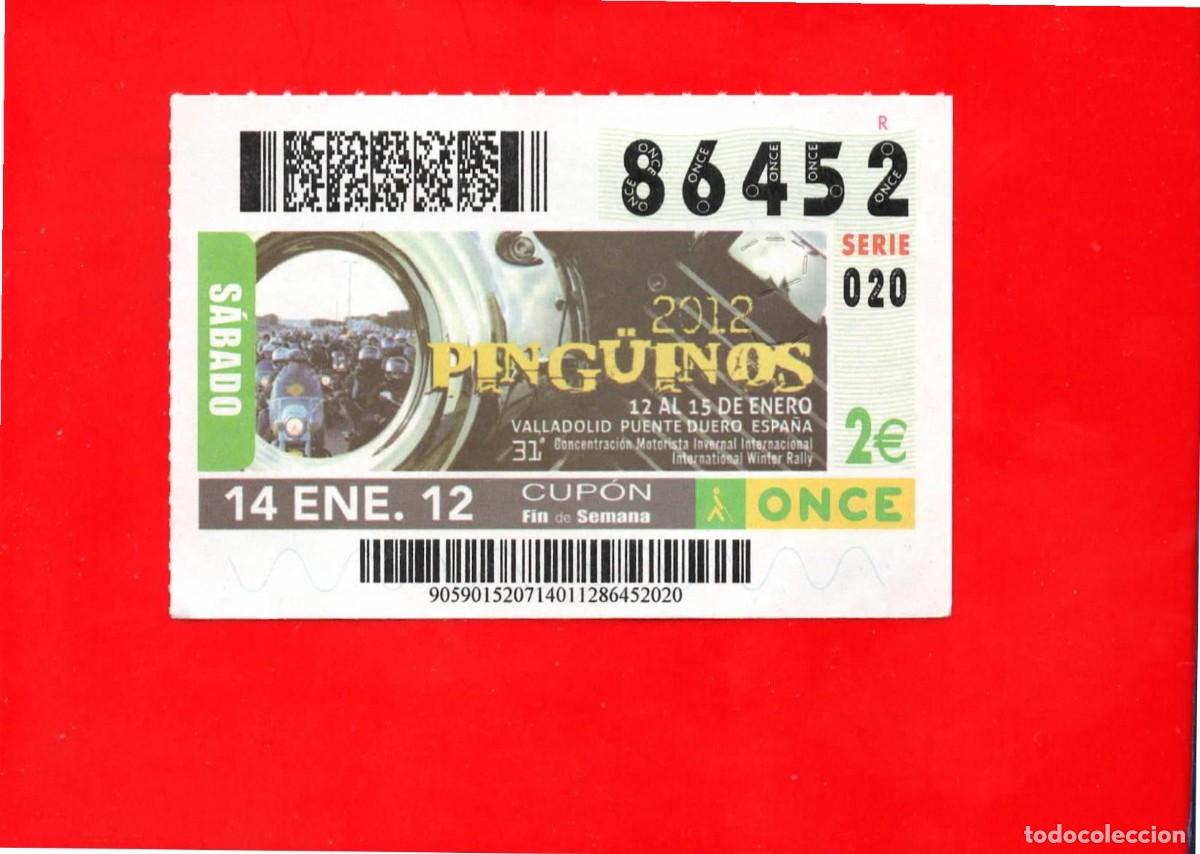 Cupones ONCE: Cup&oacute;n ONCE 14 enero 2012