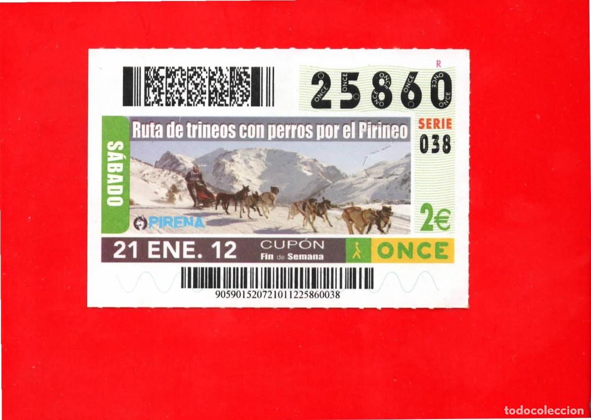 Cupones ONCE: Cup&oacute;n ONCE 21 enero 2012