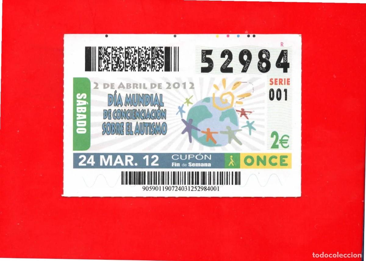 Cupones ONCE: Cup&oacute;n ONCE 24 marzo 2012