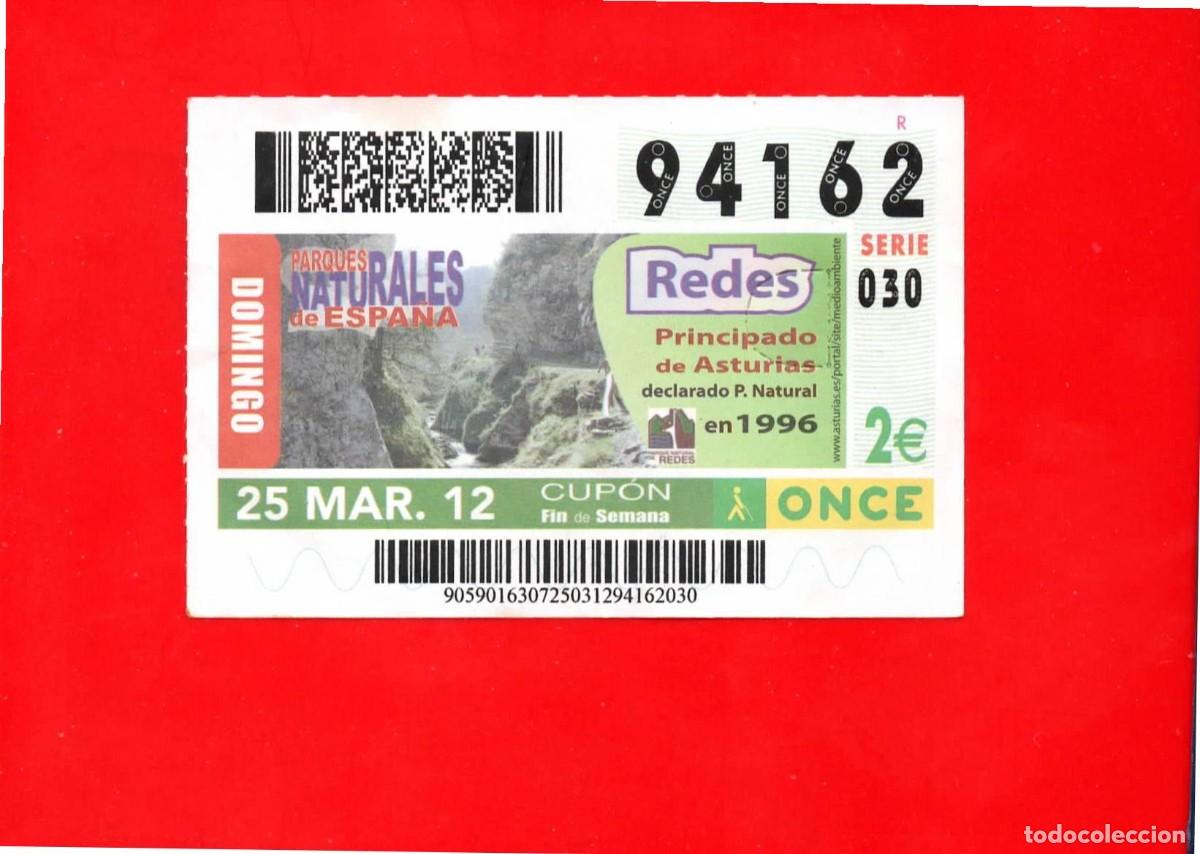 Cupones ONCE: Cup&oacute;n ONCE 25 marzo 2012