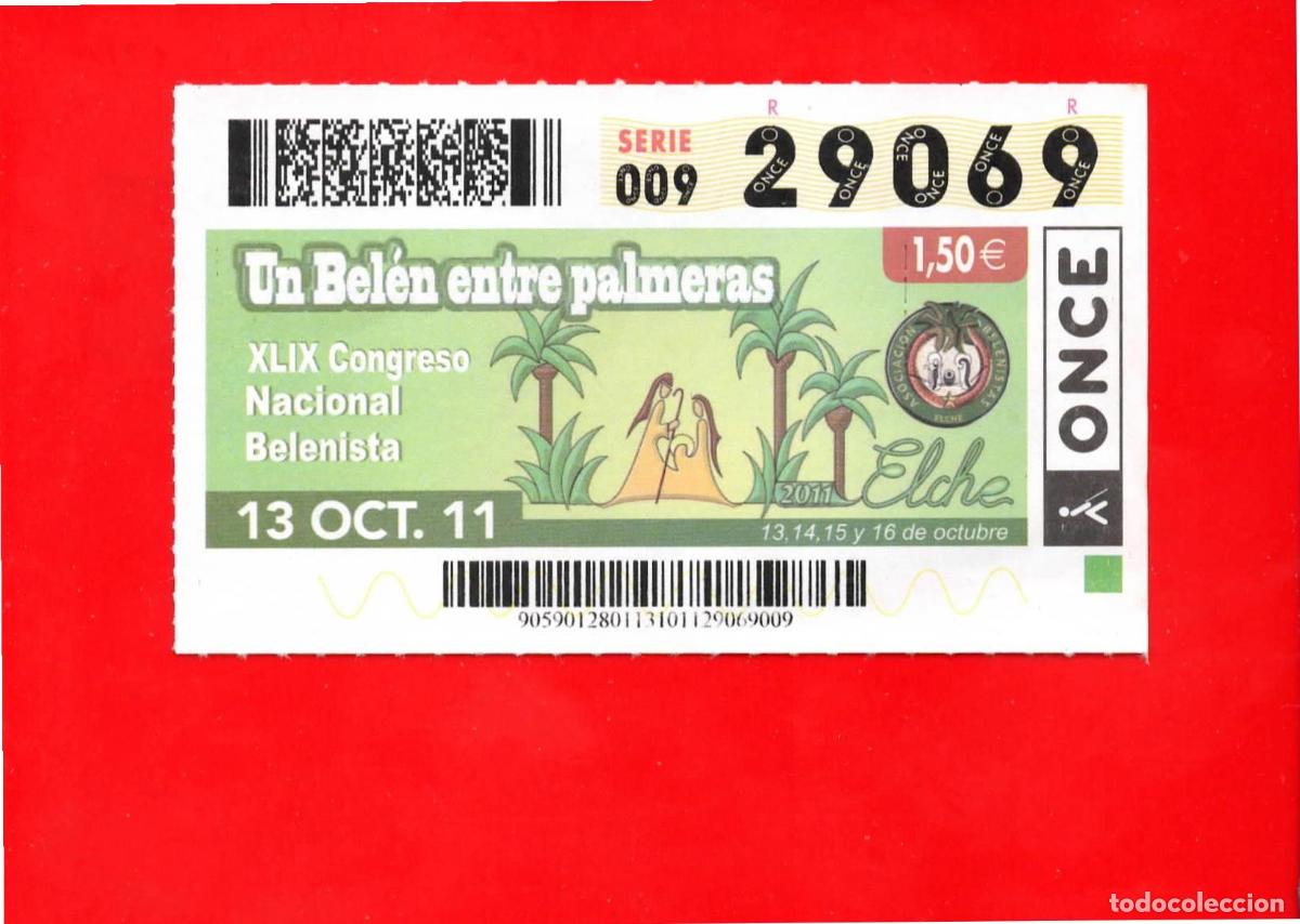 Bilhetes ONCE: Cup&oacute;n ONCE 13 octubre 2011