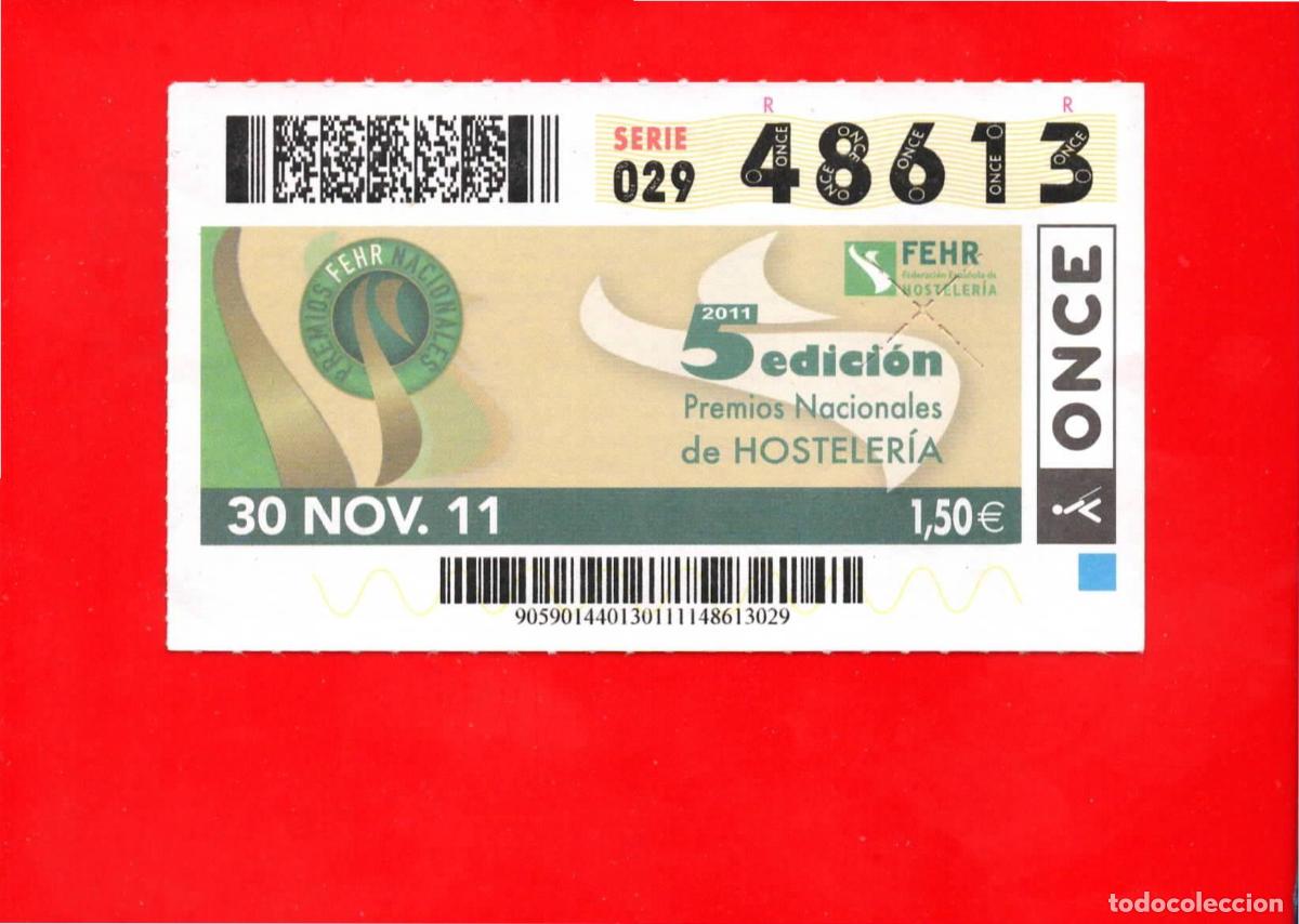 Bilhetes ONCE: Cup&oacute;n ONCE 30 noviembre 2011