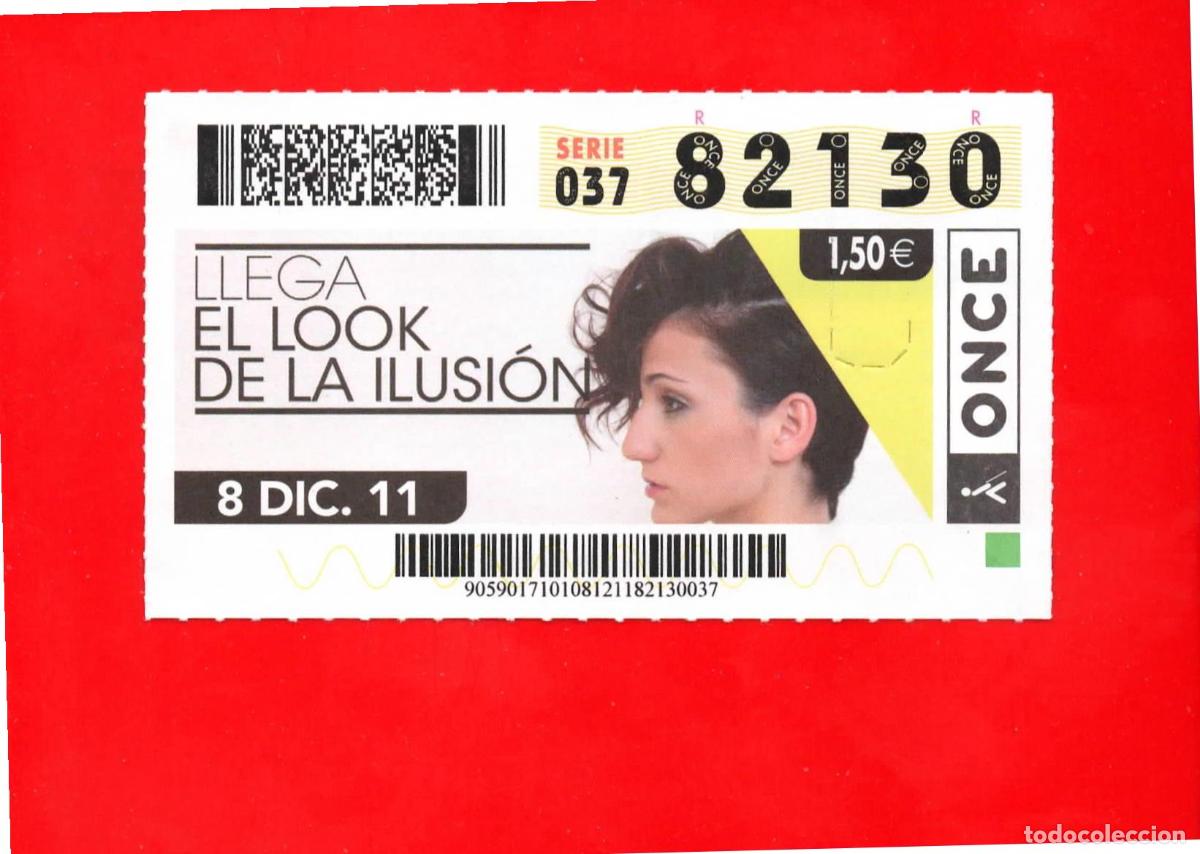 Bilhetes ONCE: Cup&oacute;n ONCE 08 diciembre 2011