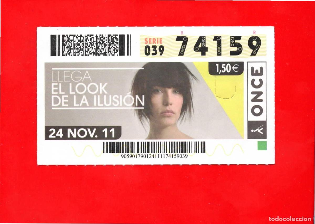 Bilhetes ONCE: Cup&oacute;n ONCE 24 noviembre 2011