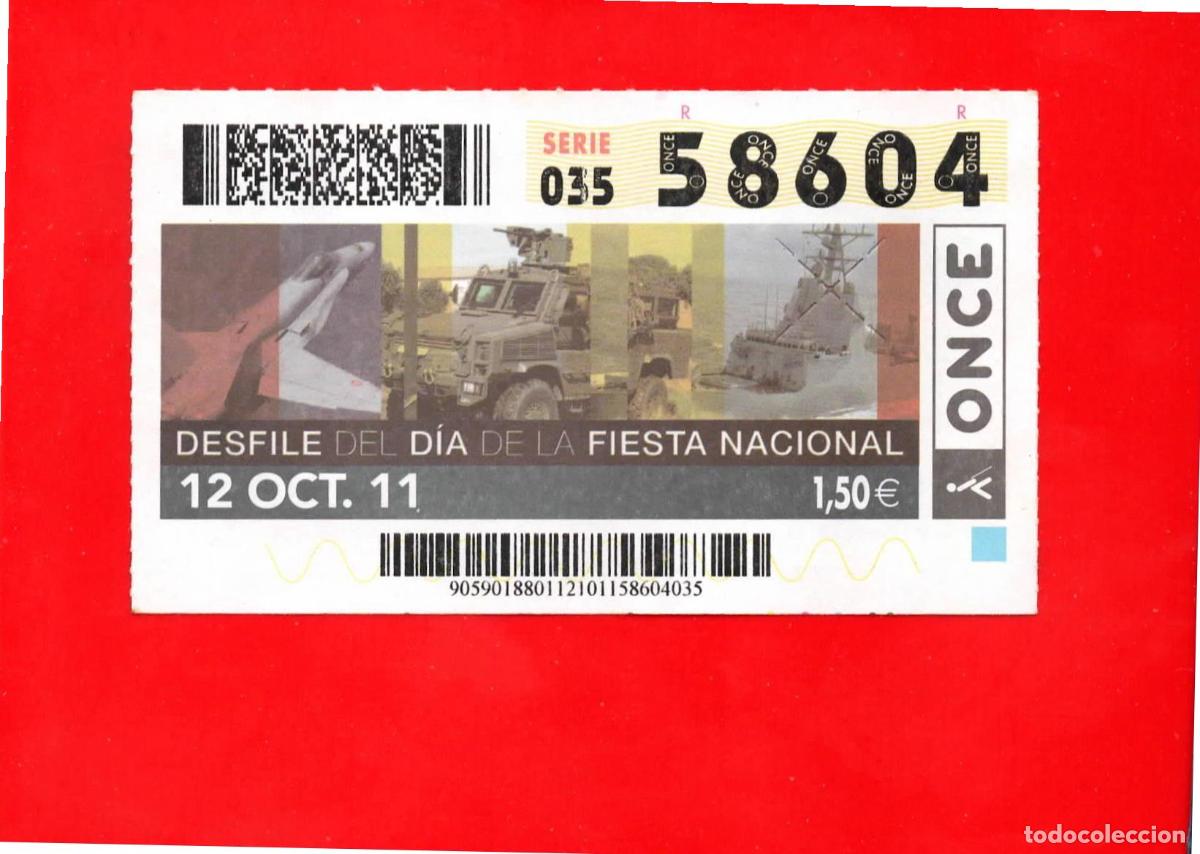 Cupones ONCE: Cup&oacute;n ONCE 12 octubre 2011