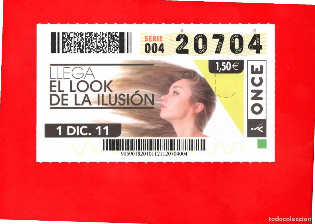 Cupones ONCE: Cup&oacute;n ONCE 01 diciembre 2011