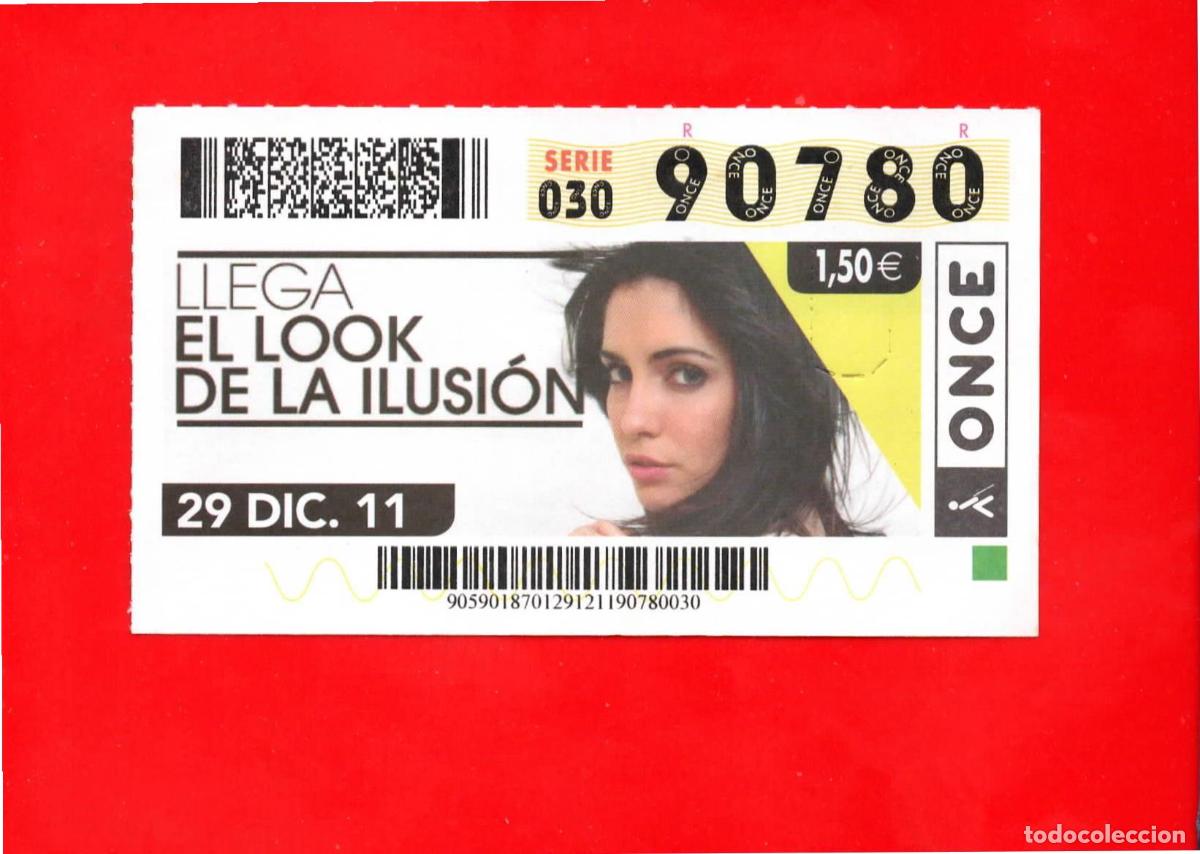 Cupones ONCE: Cup&oacute;n ONCE 29 diciembre 2011
