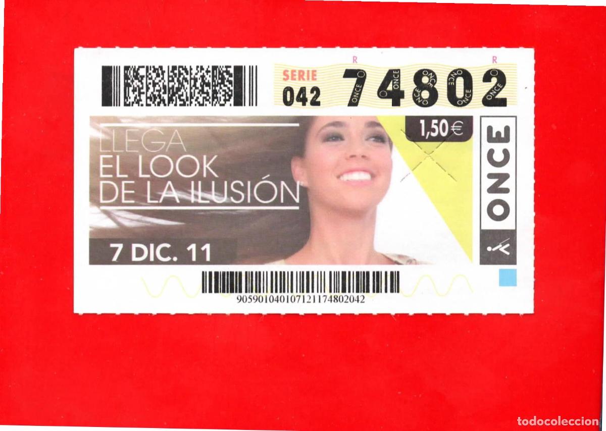 Cupones ONCE: Cup&oacute;n ONCE 07 diciembre 2011