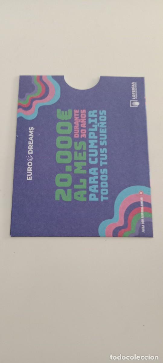 Cupones ONCE: FUNDA VACIA EURO DREAM LOTERIAS ONCE EL DE FOTO C-FPP