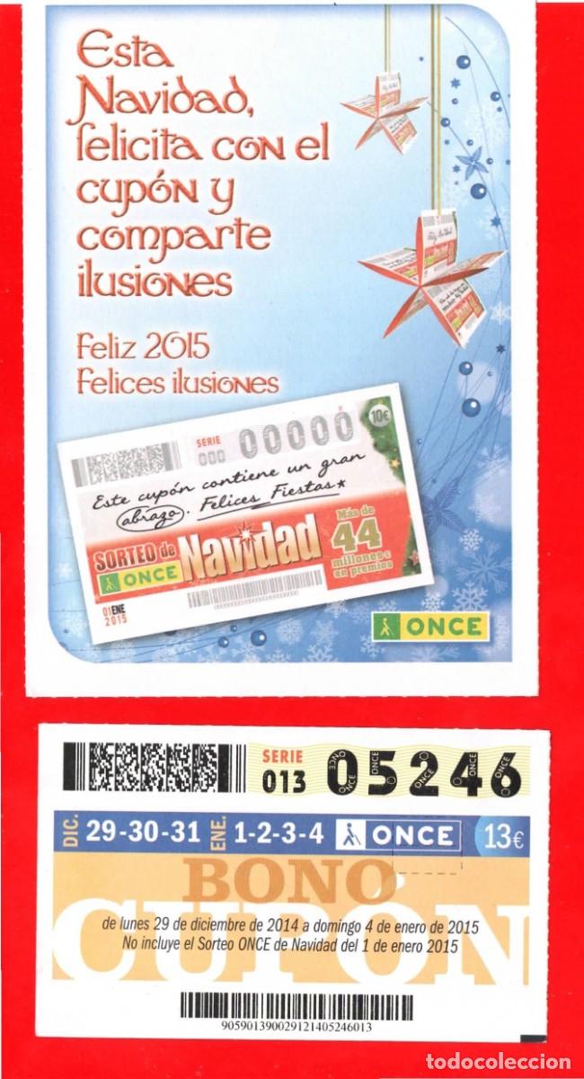 Cupones ONCE: Bono Cup&oacute;n ONCE de 2014-15 Tarjeta+Bono