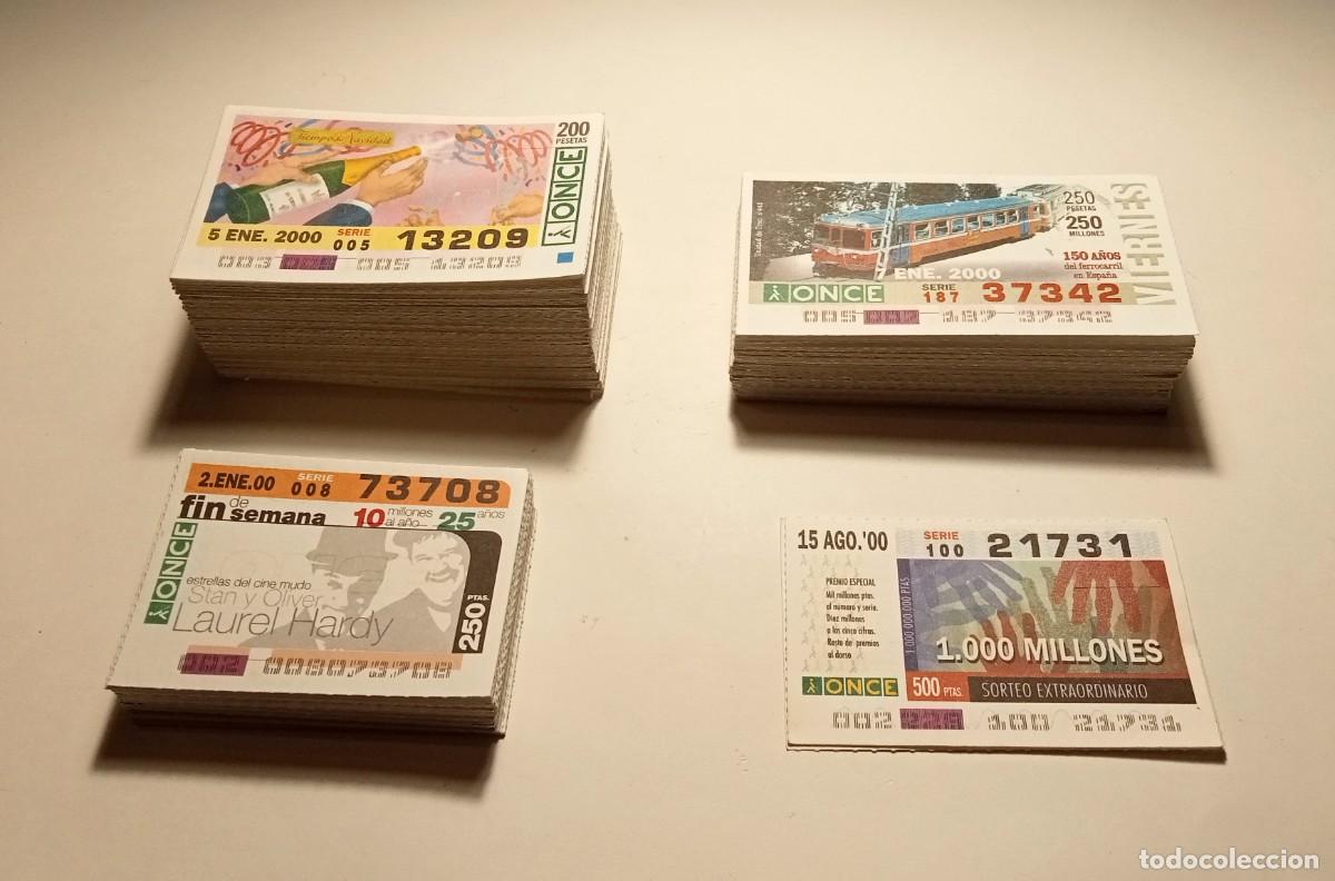 Bilhetes ONCE: 2000 - 423 CUPONES de la ONCE