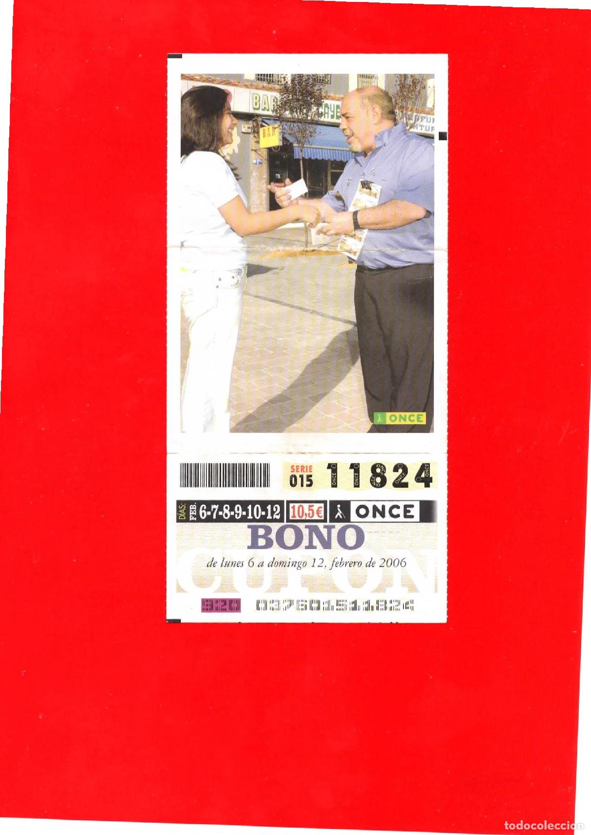 Cupones ONCE: Bono Cup&oacute;n de la ONCE del a&ntilde;o 2006 - Foto 1