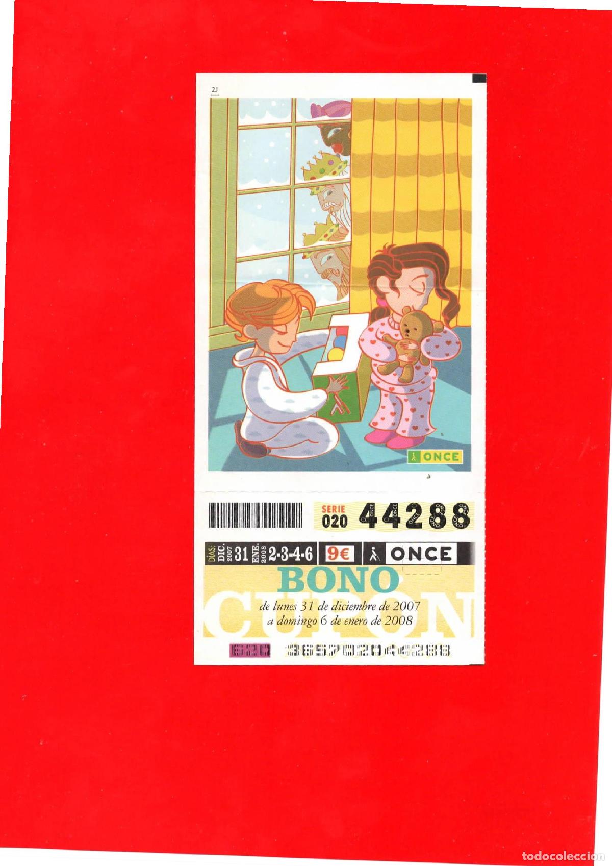 Billets ONCE: Bono Cup&oacute;n de la ONCE del a&ntilde;o 2007-08