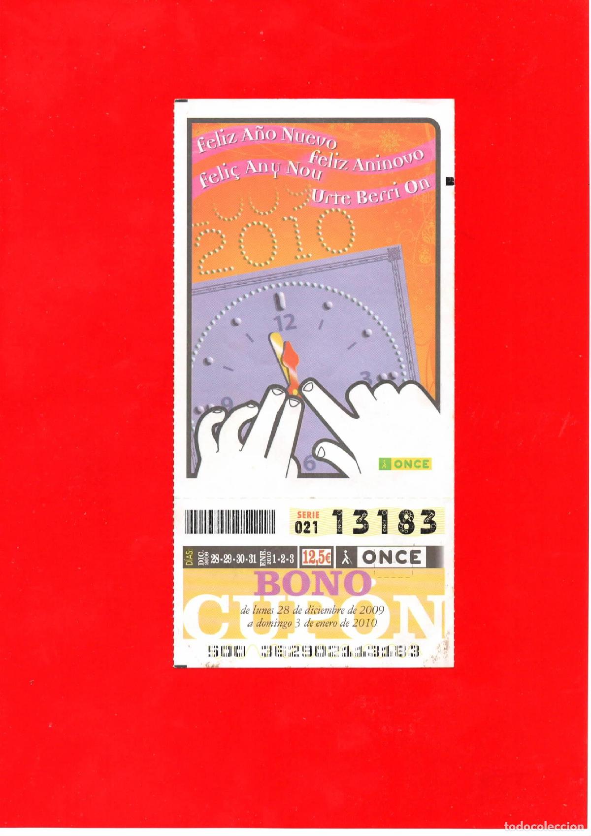 Cupones ONCE: Bono Cup&oacute;n de la ONCE del a&ntilde;o 2009-10 - Foto 1