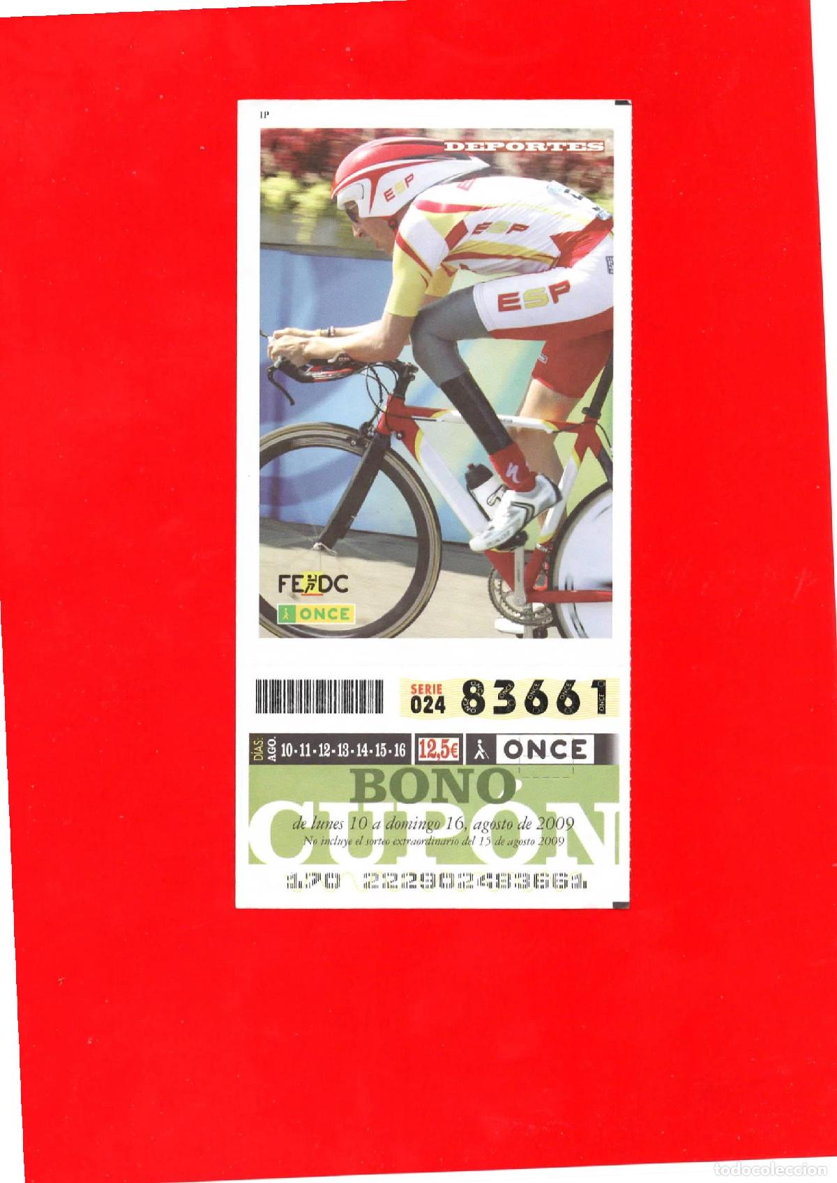 Cupones ONCE: Bono Cup&oacute;n de la ONCE del a&ntilde;o 2009 - Foto 1