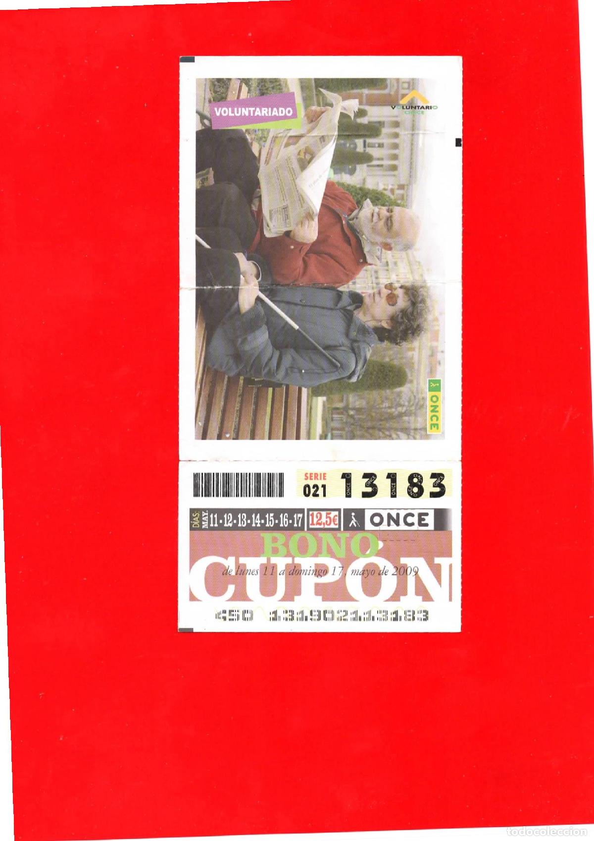 Cupones ONCE: Bono Cup&oacute;n de la ONCE del a&ntilde;o 2009 - Foto 1