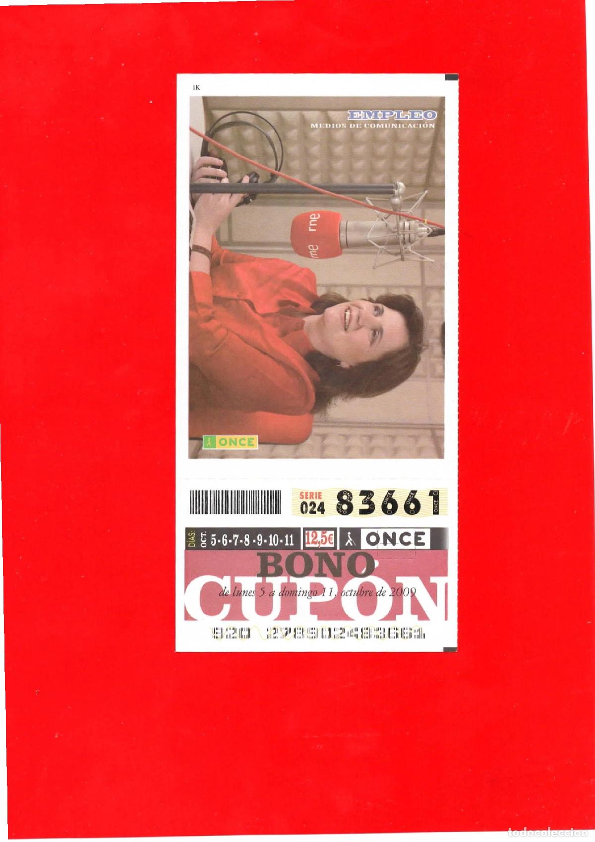Cupones ONCE: Bono Cup&oacute;n de la ONCE del a&ntilde;o 2009 - Foto 1