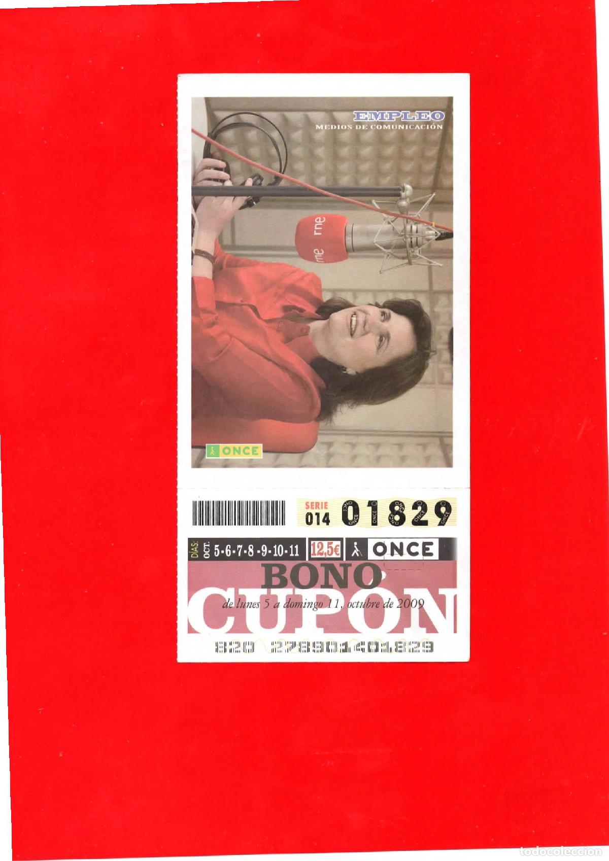 Cupones ONCE: Bono Cup&oacute;n de la ONCE del a&ntilde;o 2009 - Foto 1