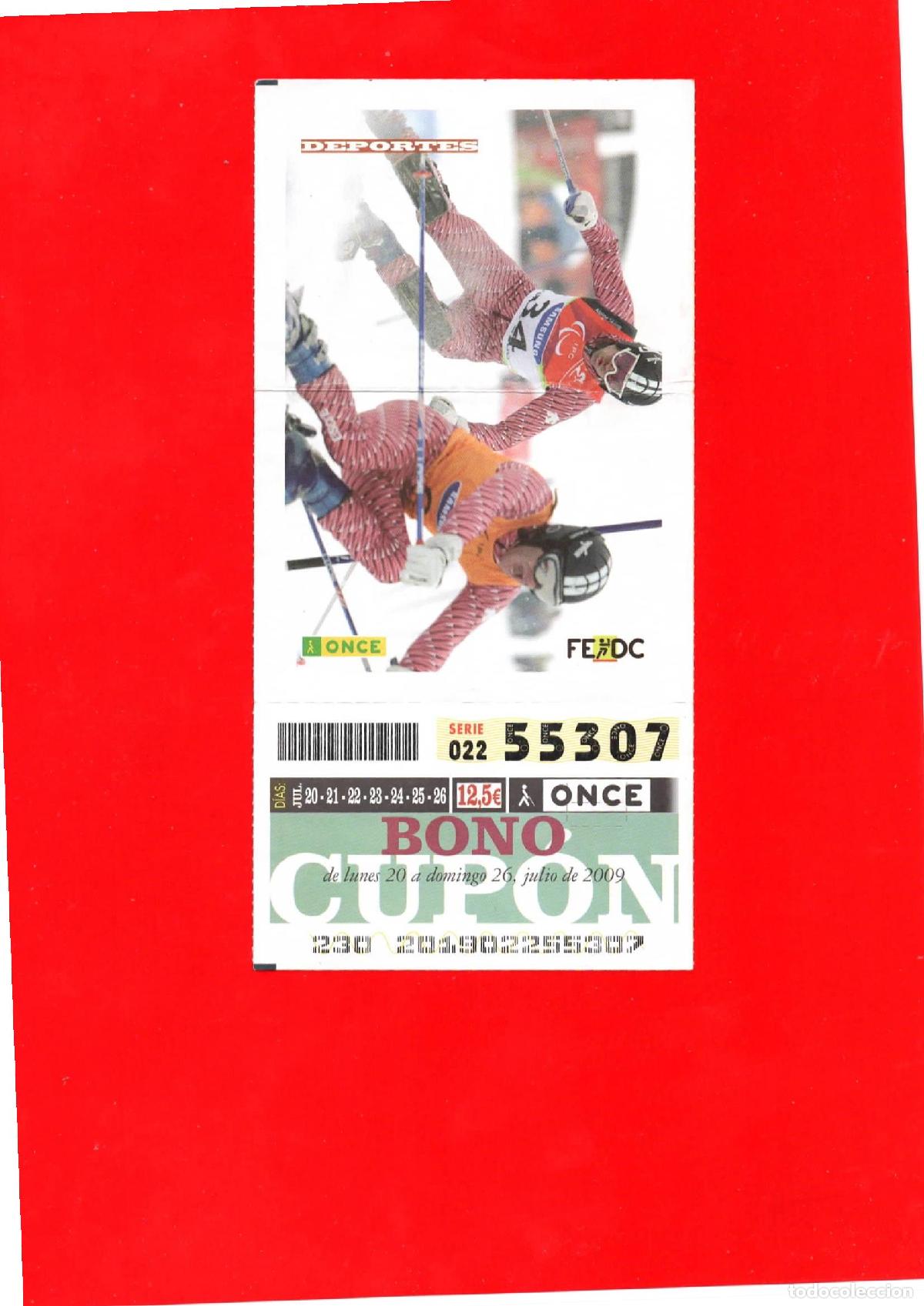 Cupones ONCE: Bono Cup&oacute;n de la ONCE del a&ntilde;o 2009 - Foto 1