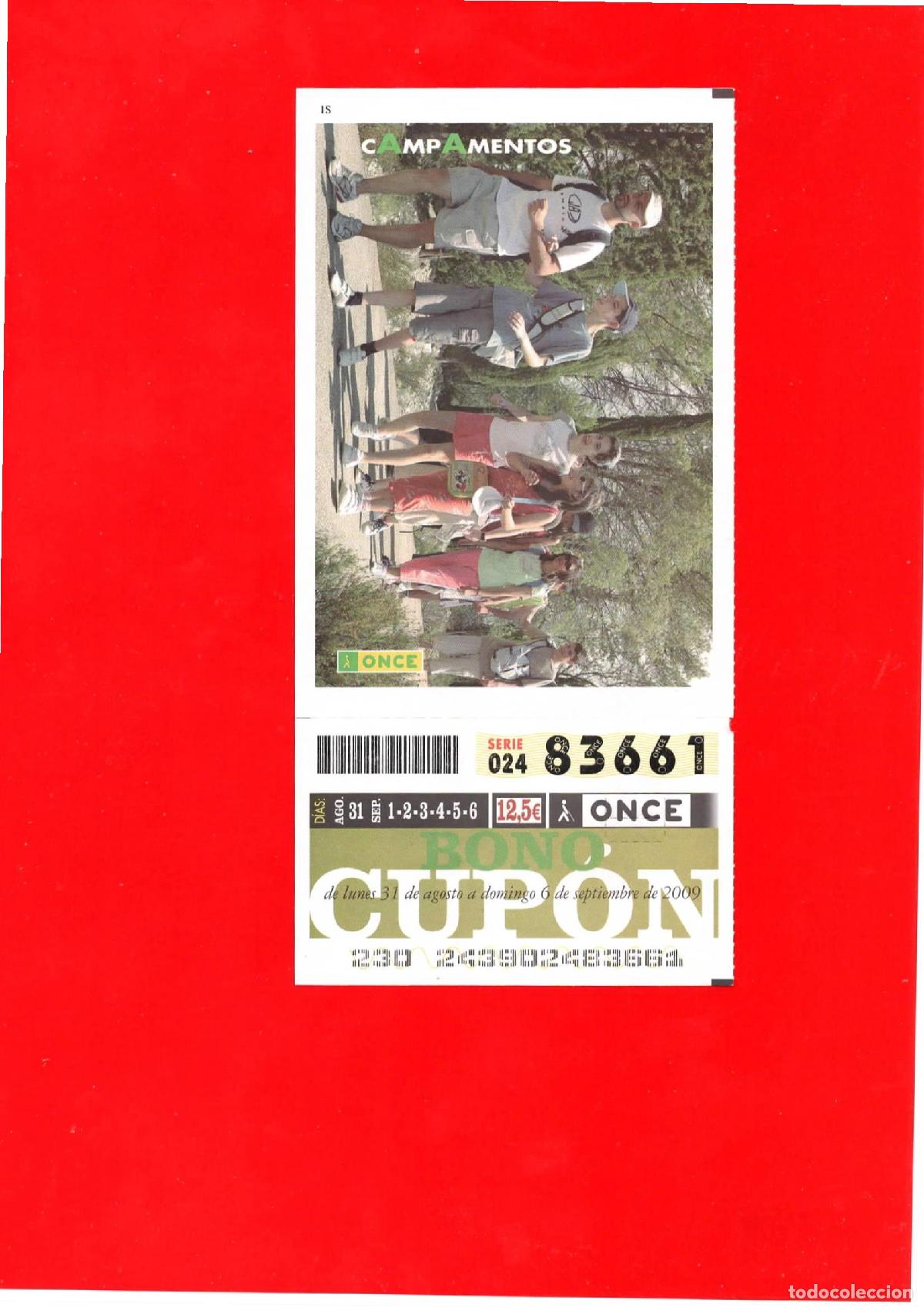 Cupones ONCE: Bono Cup&oacute;n de la ONCE del a&ntilde;o 2009 - Foto 1