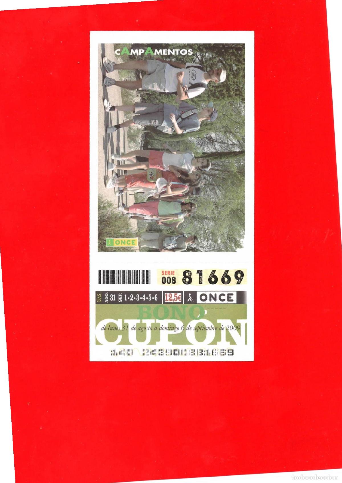 Cupones ONCE: Bono Cup&oacute;n de la ONCE del a&ntilde;o 2009 - Foto 1