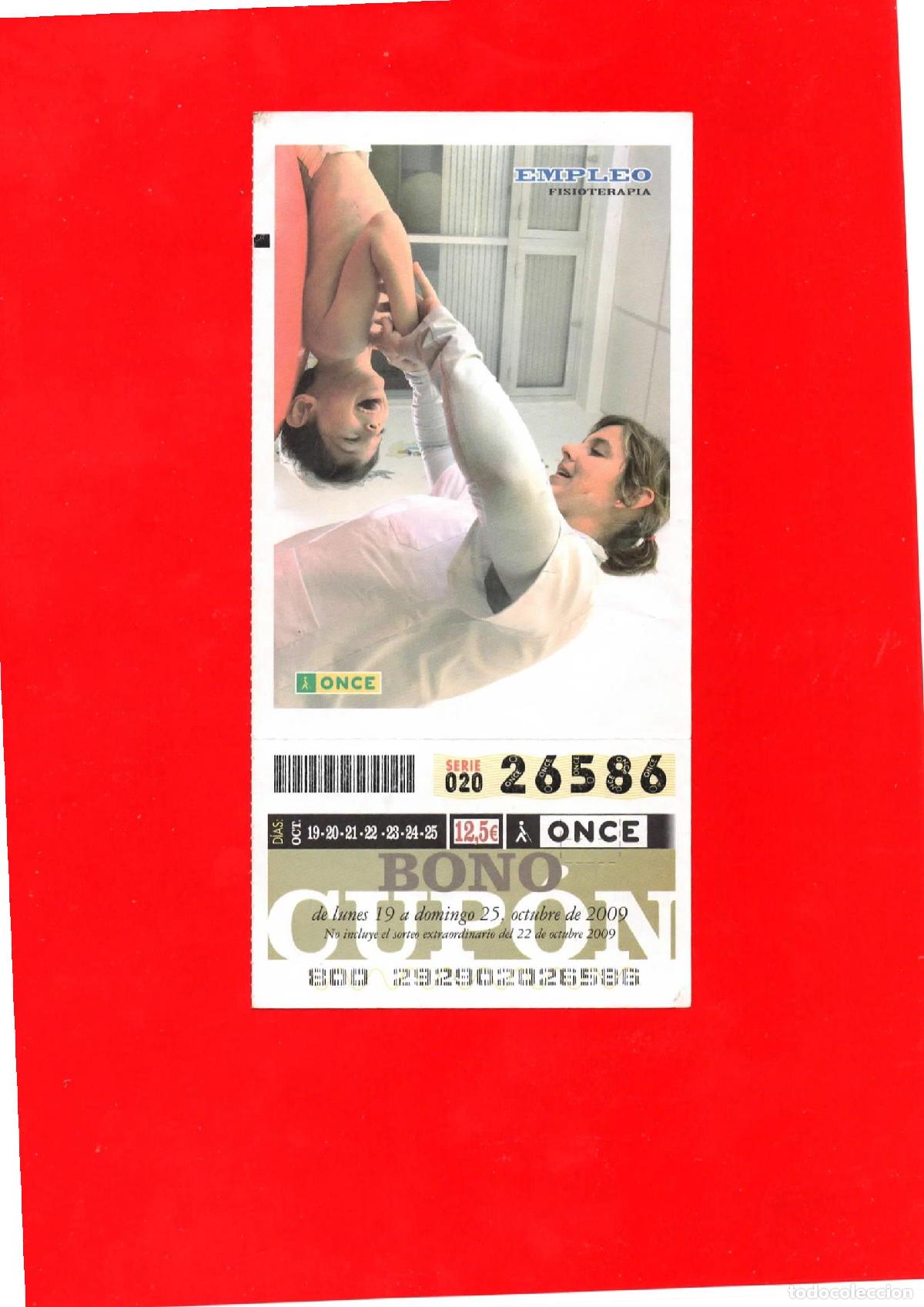 Cupones ONCE: Bono Cup&oacute;n de la ONCE del a&ntilde;o 2009 - Foto 1