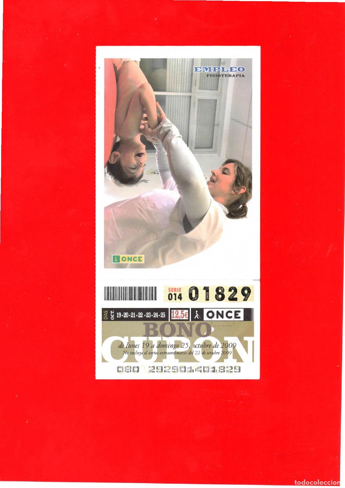 Cupones ONCE: Bono Cup&oacute;n de la ONCE del a&ntilde;o 2009 - Foto 1