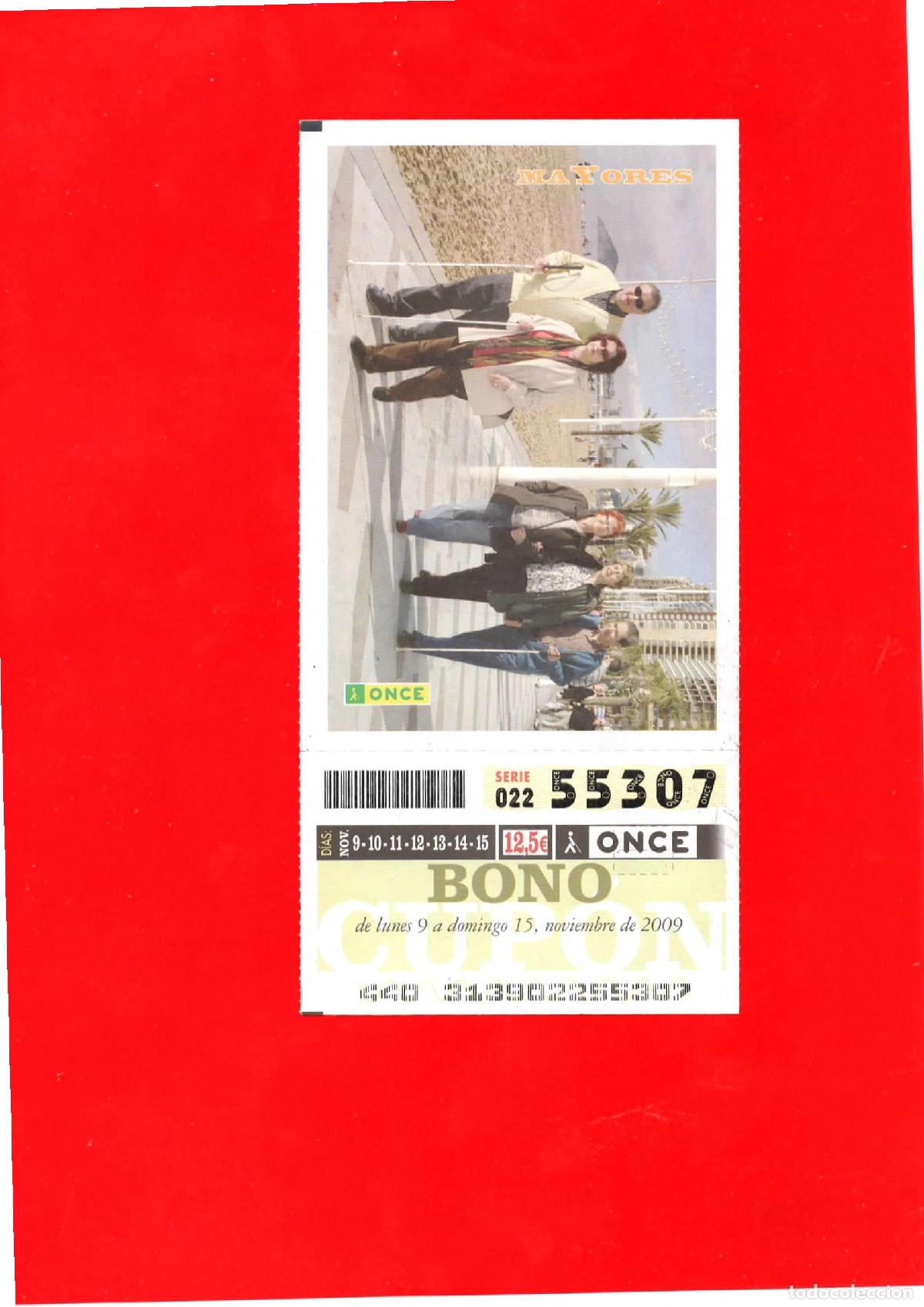 Billets ONCE: Bono Cup&oacute;n de la ONCE del a&ntilde;o 2009