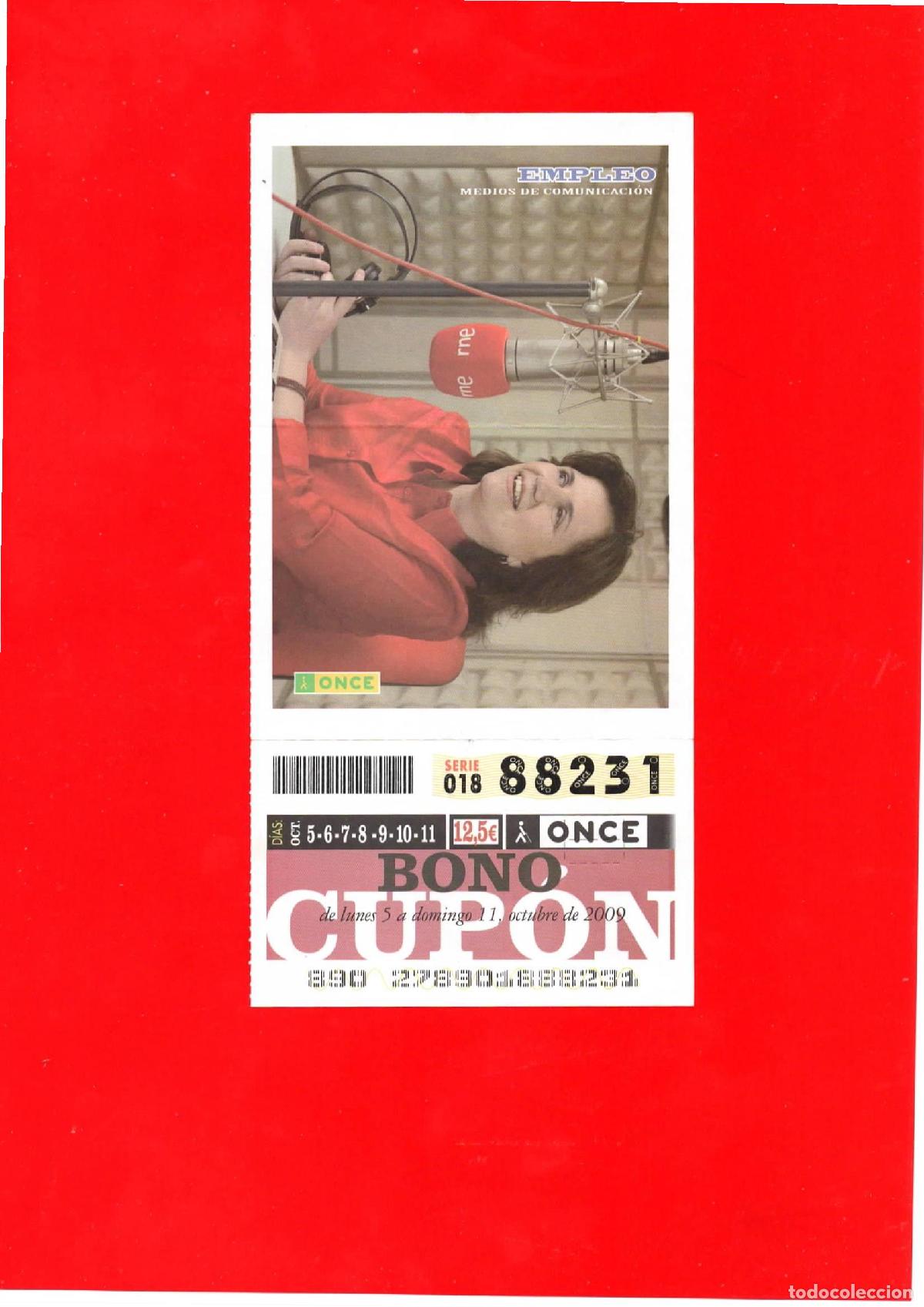 Cupones ONCE: Bono Cup&oacute;n de la ONCE del a&ntilde;o 2009 - Foto 1