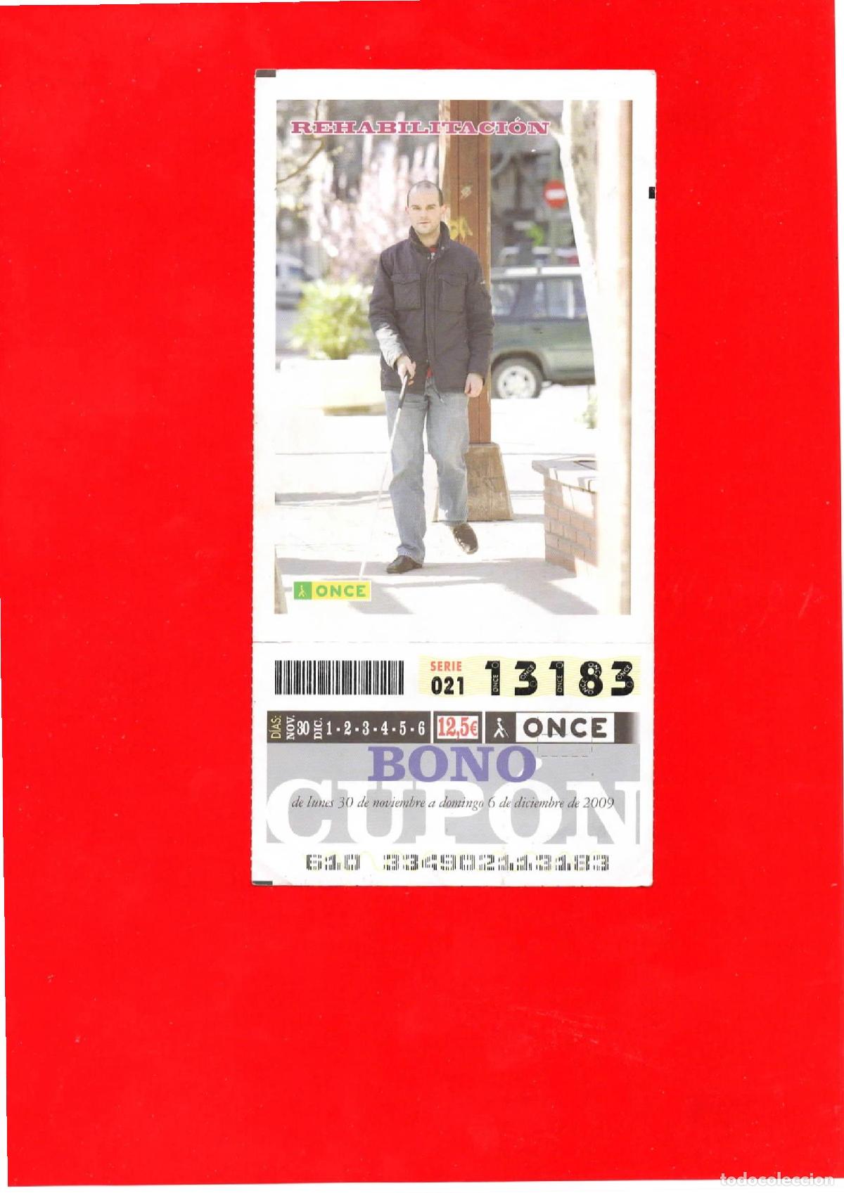 Cupones ONCE: Bono Cup&oacute;n de la ONCE del a&ntilde;o 2009 - Foto 1
