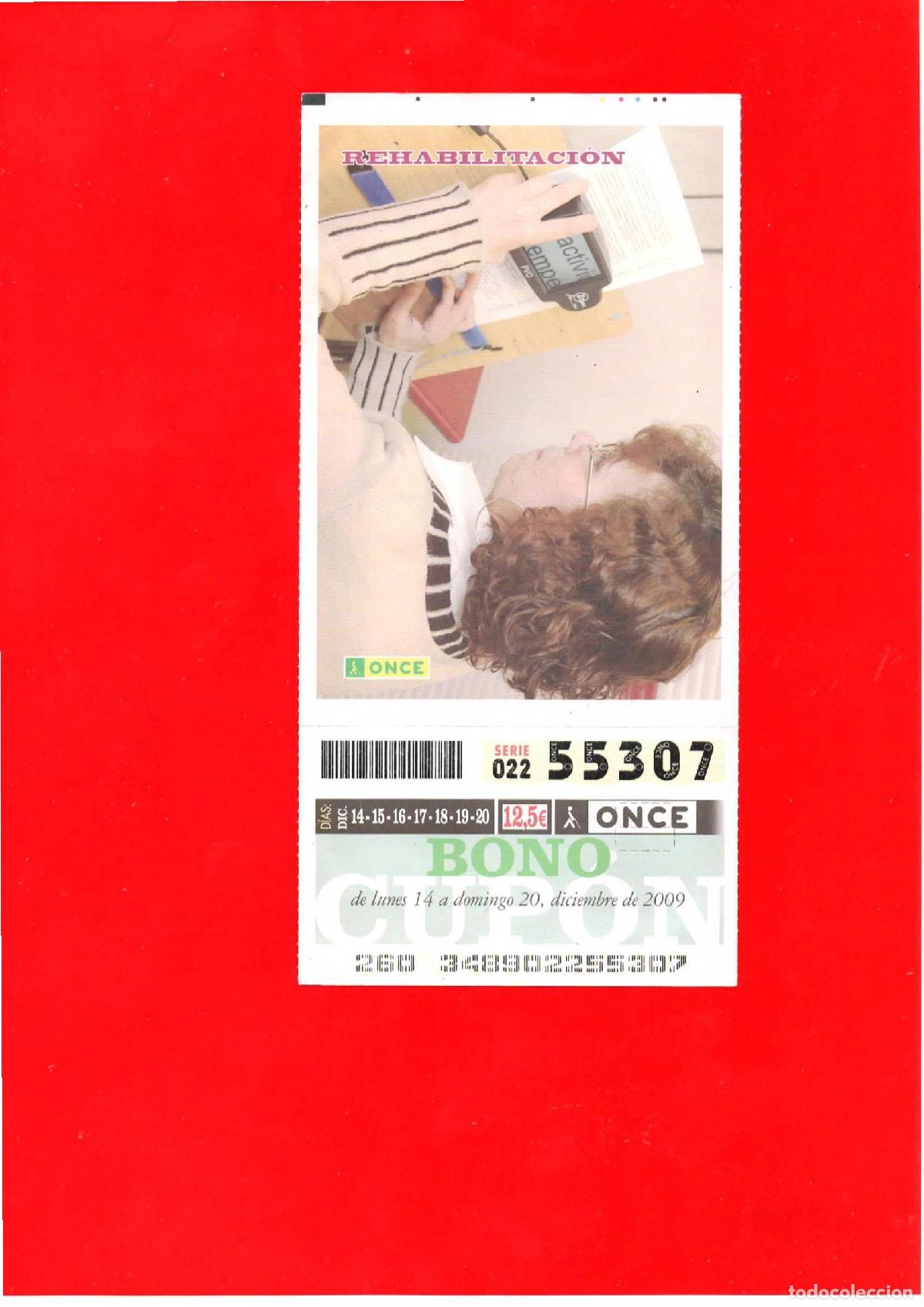 Cupones ONCE: Bono Cup&oacute;n de la ONCE del a&ntilde;o 2009 - Foto 1