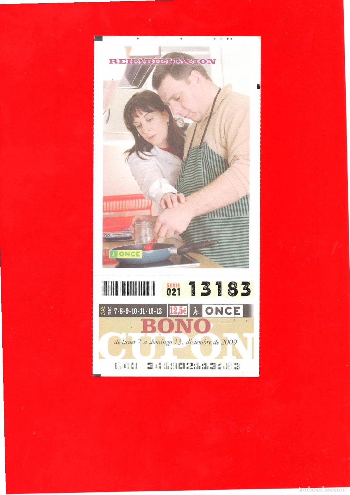 Billets ONCE: Bono Cup&oacute;n de la ONCE del a&ntilde;o 2009