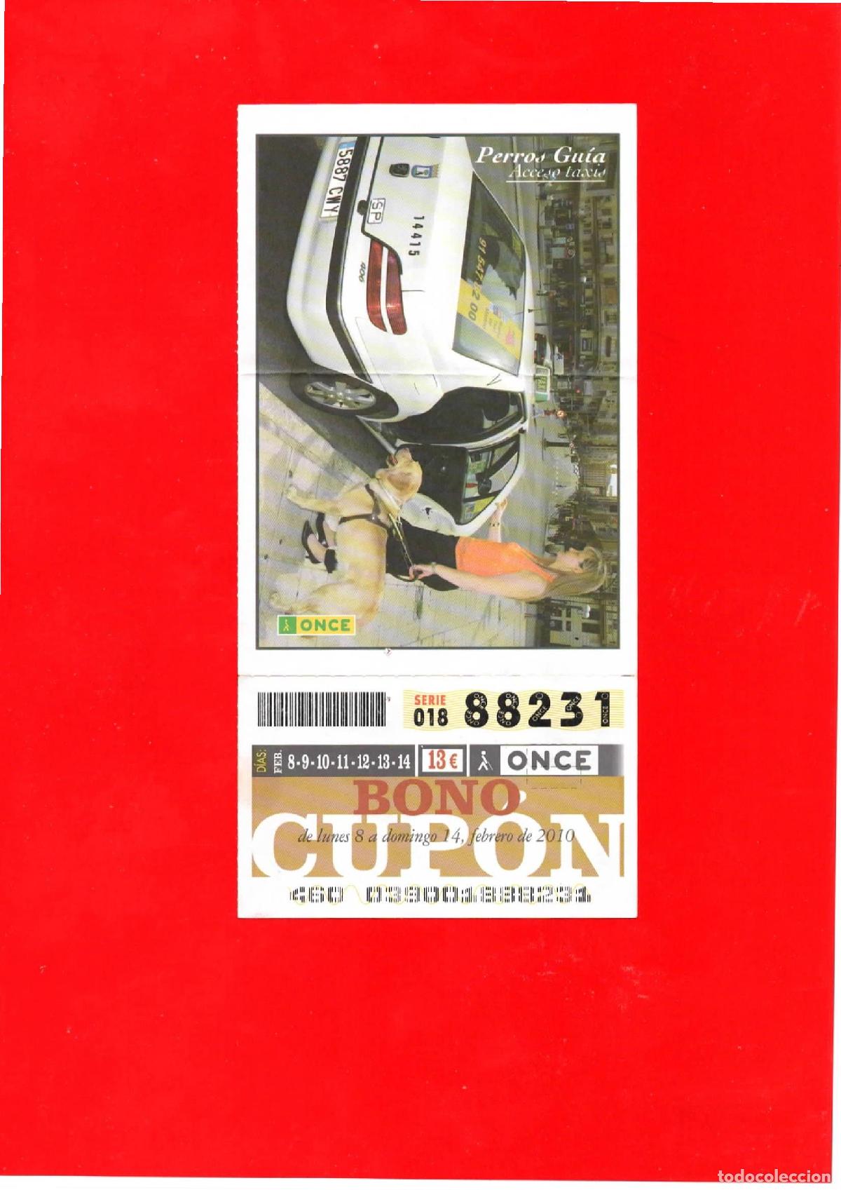 Cupones ONCE: Bono Cup&oacute;n de la ONCE del a&ntilde;o 2010 - Foto 1