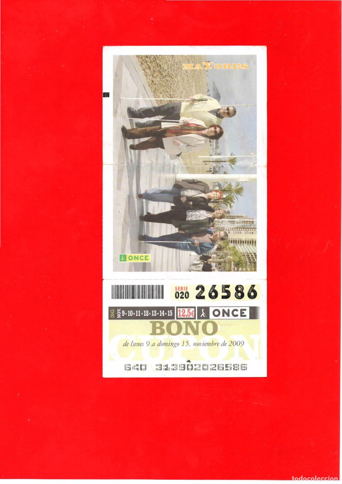 Cupones ONCE: Bono Cup&oacute;n de la ONCE del a&ntilde;o 2009 - Foto 1