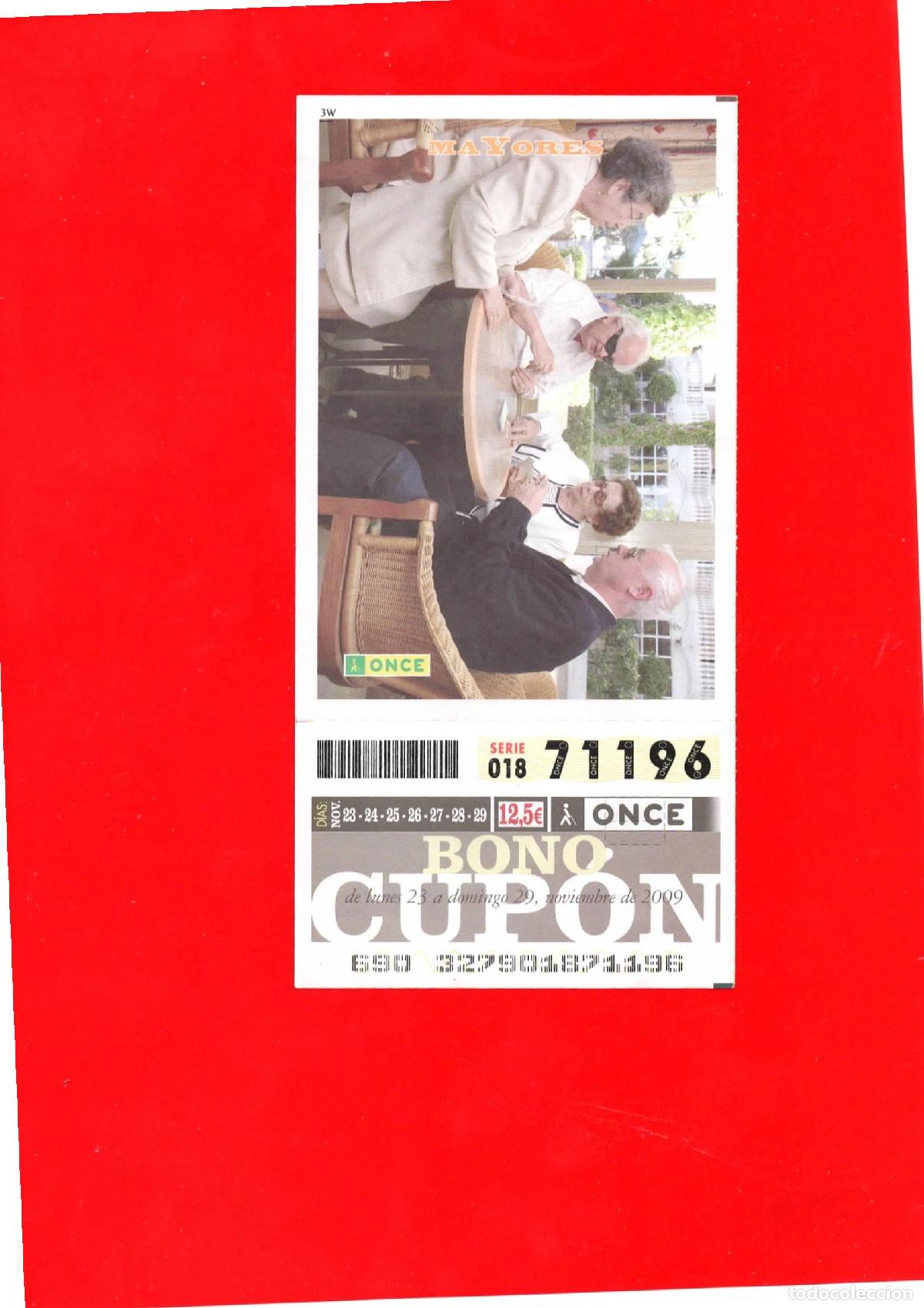 Cupones ONCE: Bono Cup&oacute;n de la ONCE del a&ntilde;o 2009 - Foto 1