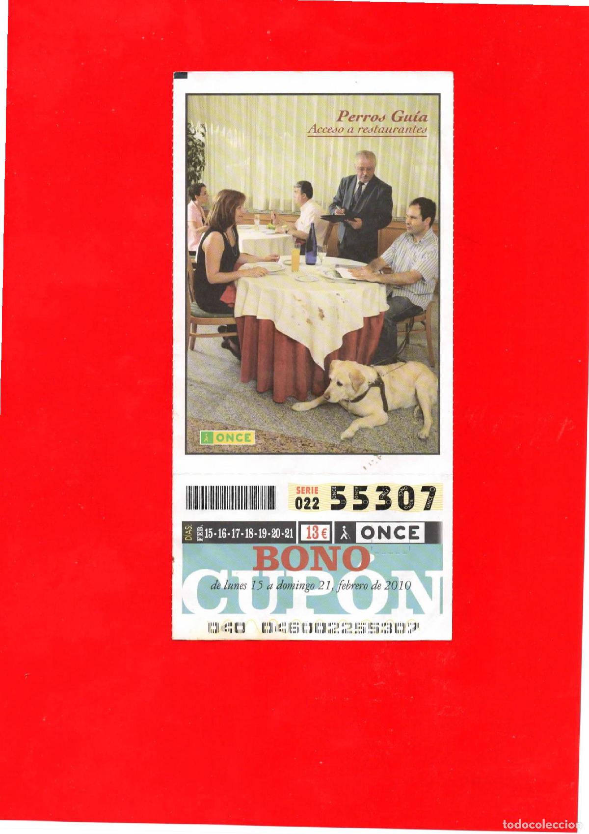 Cupones ONCE: Bono Cup&oacute;n de la ONCE del a&ntilde;o 2010 - Foto 1