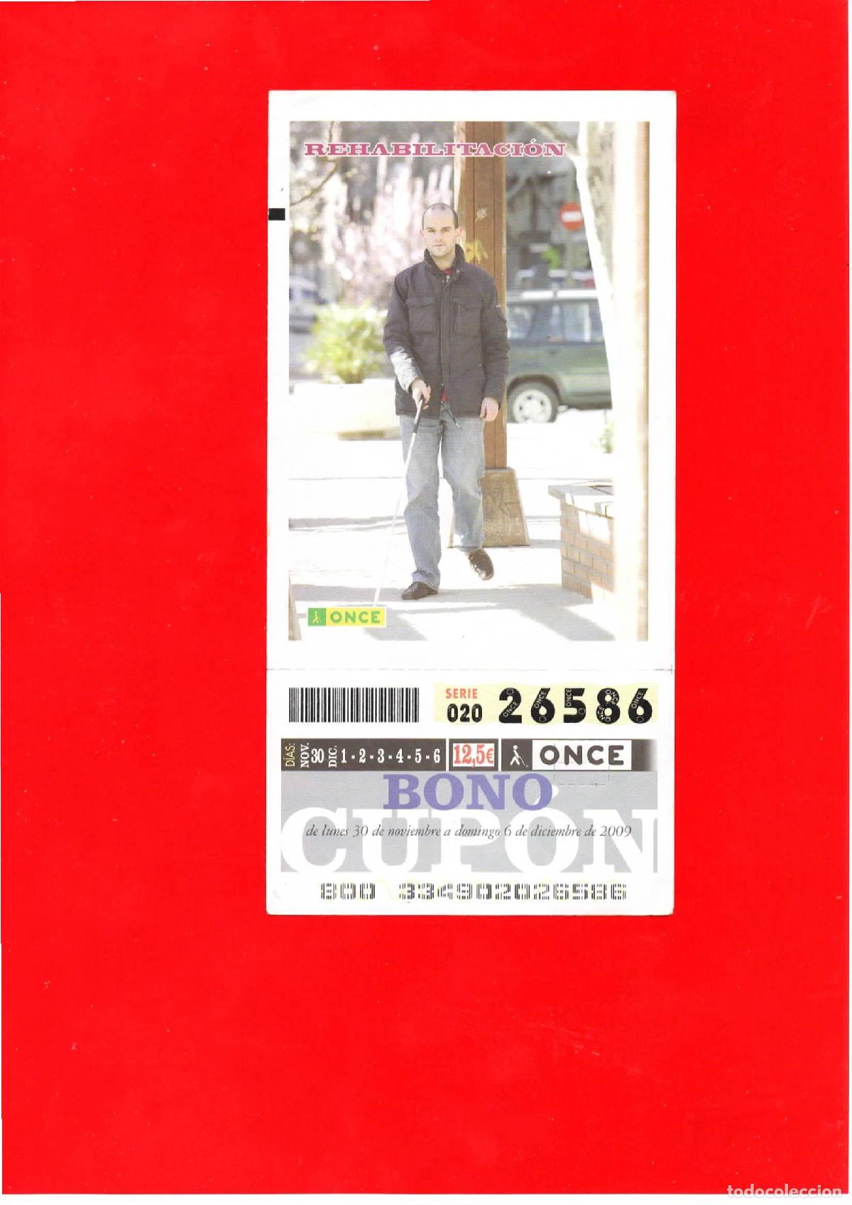 Cupones ONCE: Bono Cup&oacute;n de la ONCE del a&ntilde;o 2009 - Foto 1