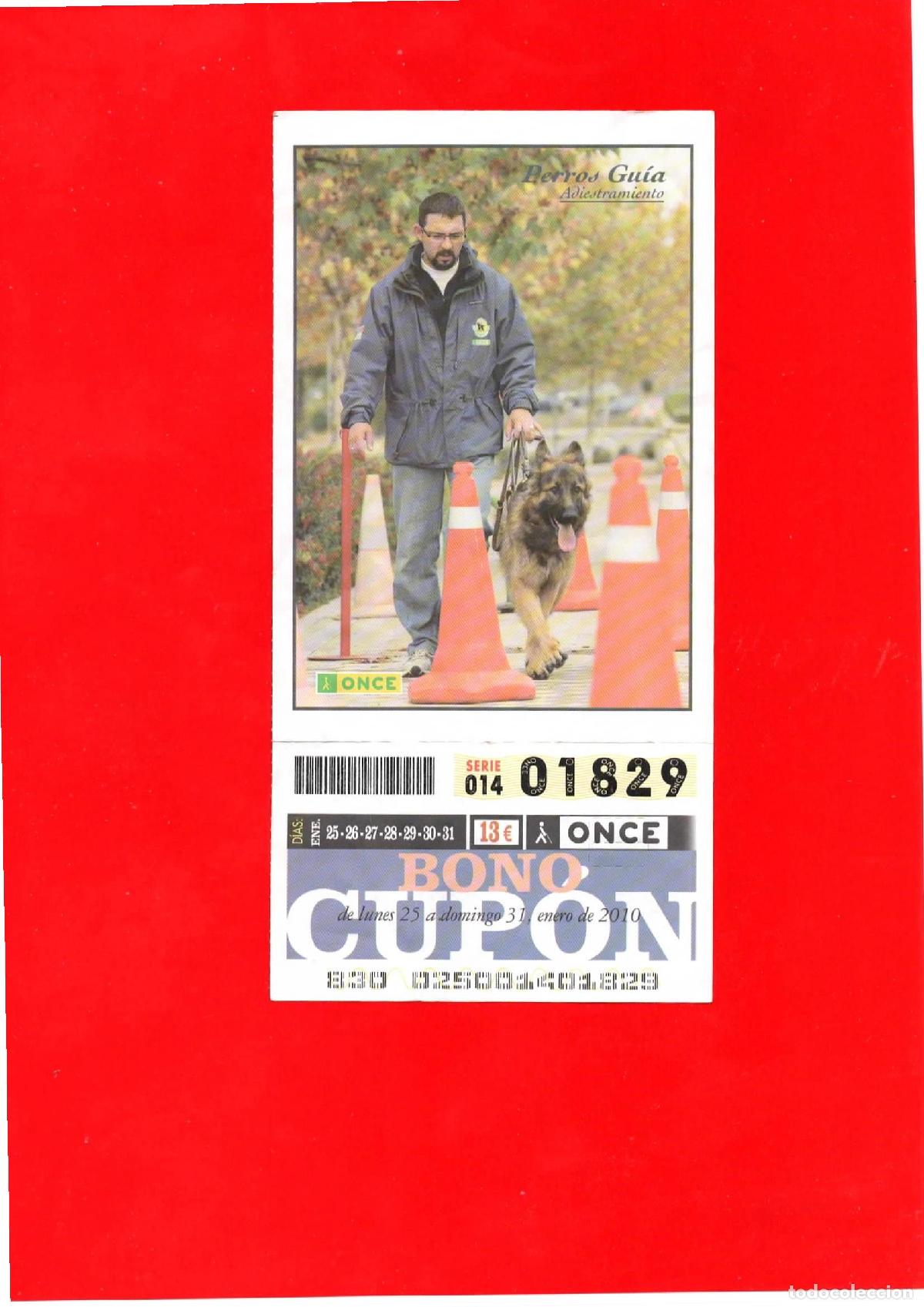 Cupones ONCE: Bono Cup&oacute;n de la ONCE del a&ntilde;o 2010 - Foto 1