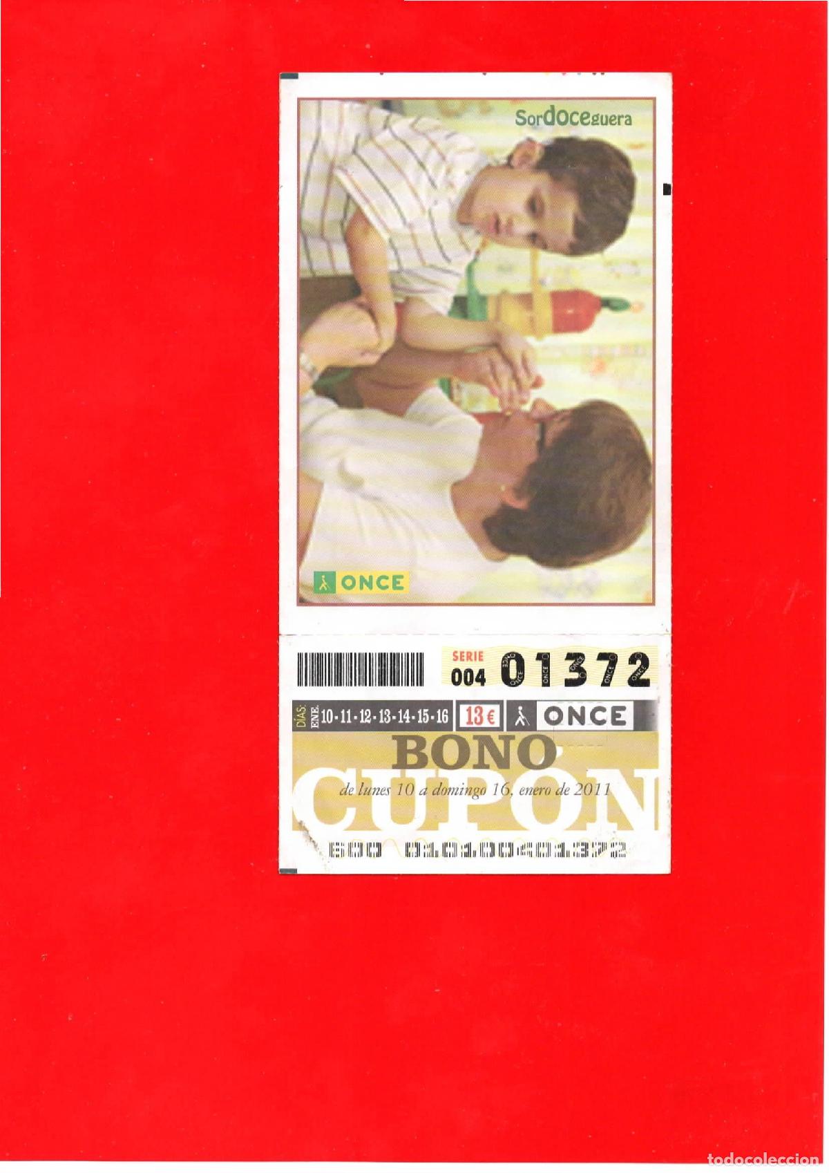 Cupones ONCE: Bono Cup&oacute;n de la ONCE del a&ntilde;o 2011 - Foto 1