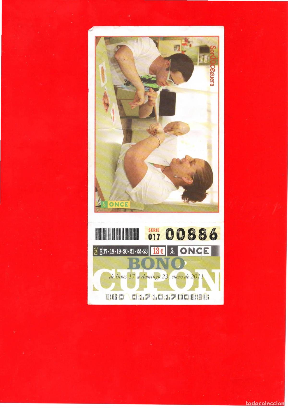Cupones ONCE: Bono Cup&oacute;n de la ONCE del a&ntilde;o 2011 - Foto 1